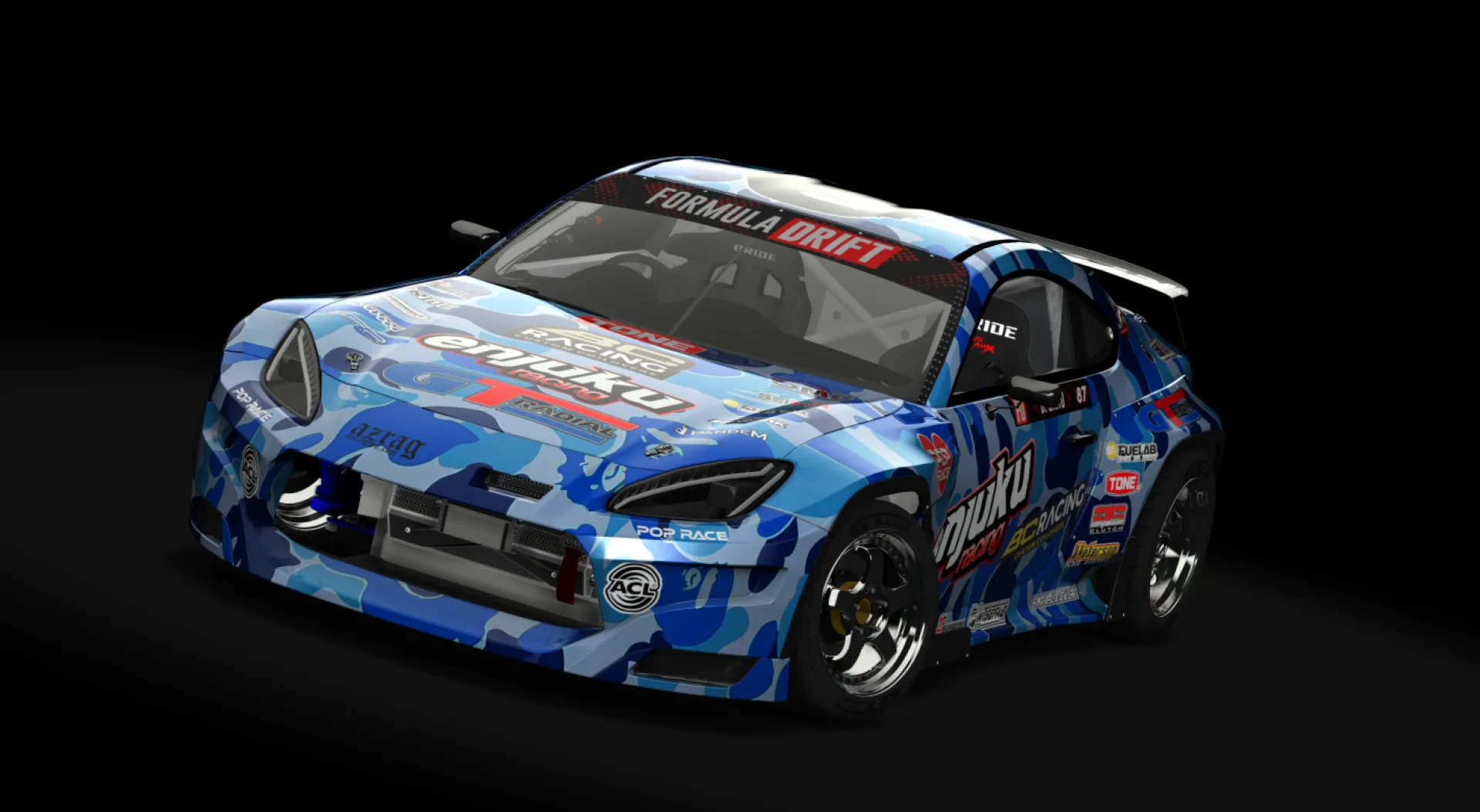 2025 Formula Drift Car Pack V1 by jw_performance - Car Pack