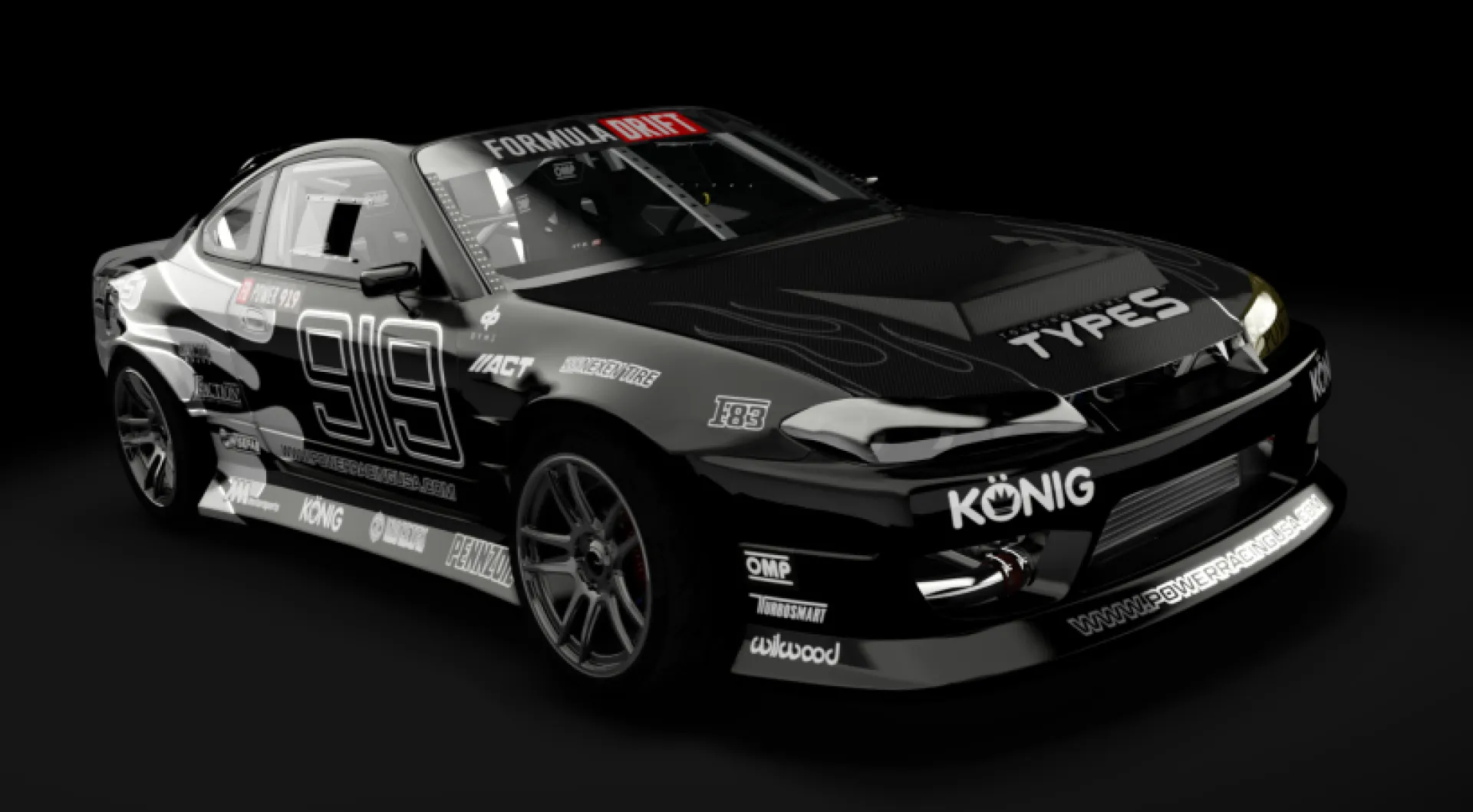 2025 Formula Drift Car Pack V1 Car Pack For Assetto Corsa