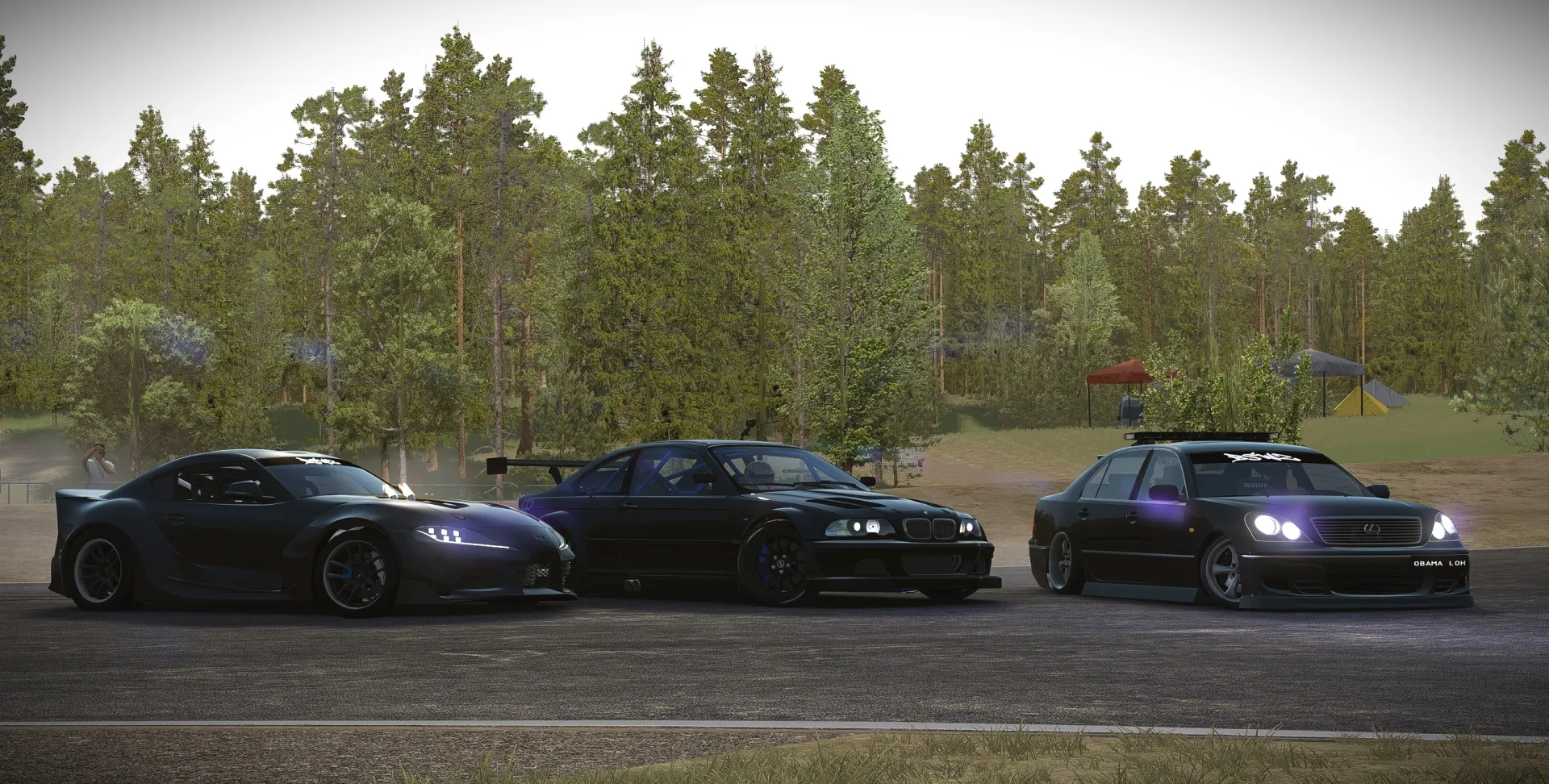 BSWZ Black Pack V2 Car Pack For Assetto Corsa