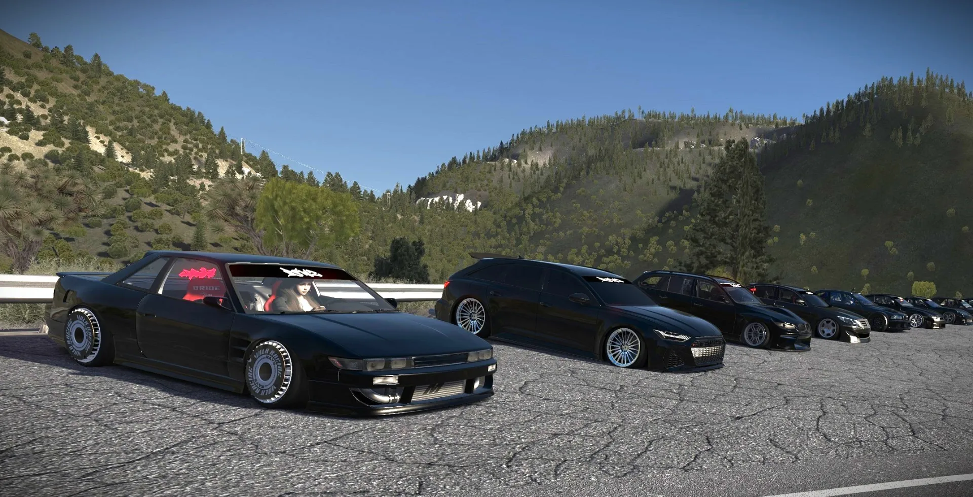 BSWZ Black Pack V2 Car Pack For Assetto Corsa