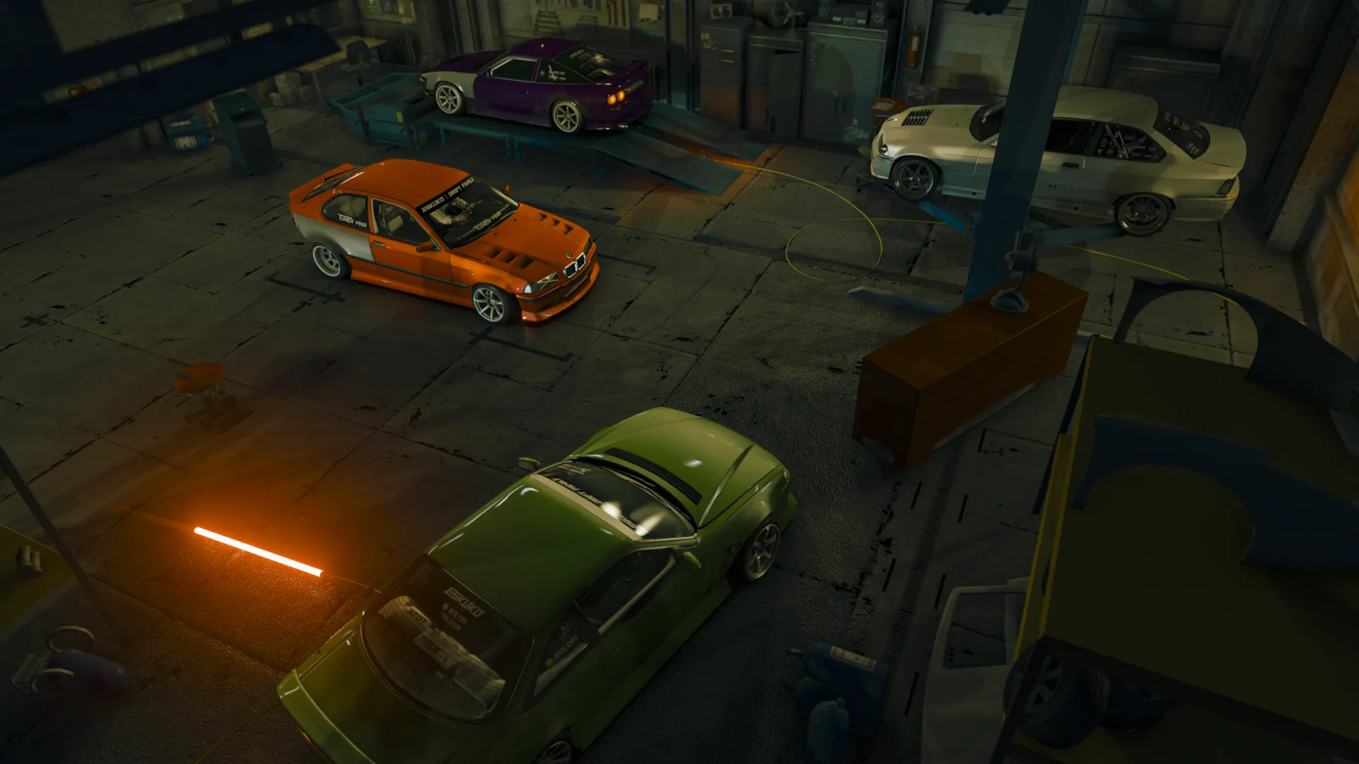 ESKUKO Drift Family Missile Pack by TUNER MNR CARS - Car Pack