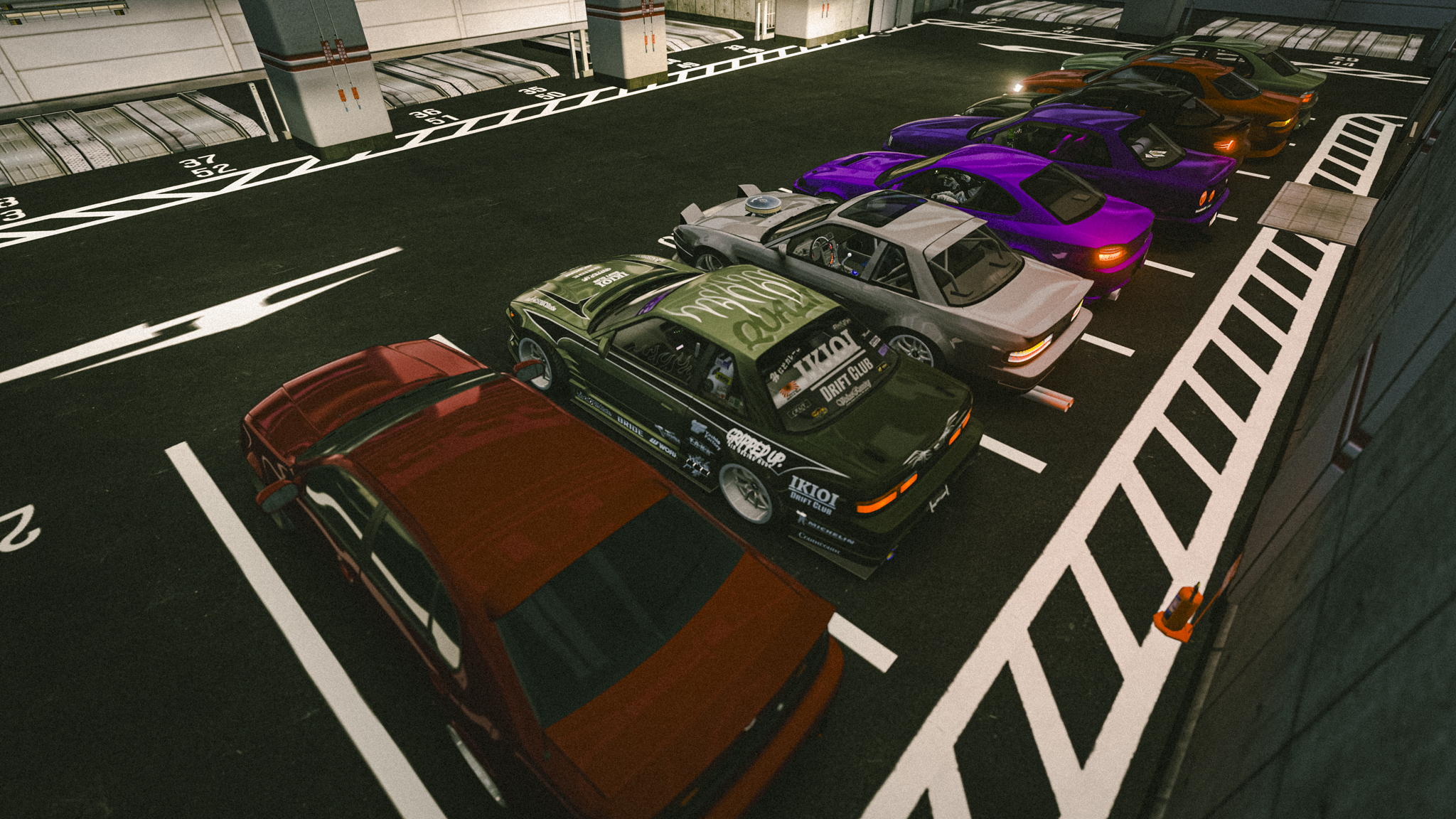 Ikioi drift club car pack V1 Car Pack For Assetto Corsa