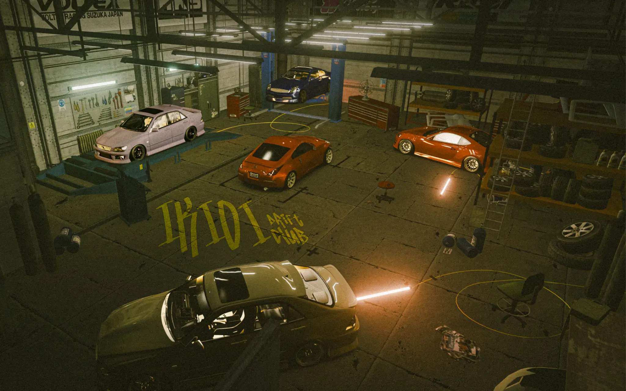 Ikioi drift club car pack V1 by IKIOI Drift Club - Car Pack