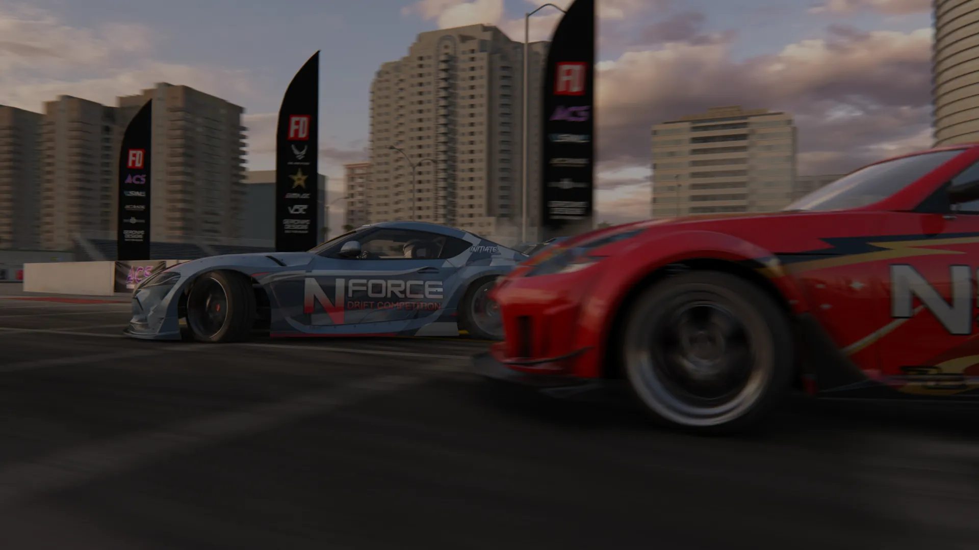 NForce Drift Series Car Pack For Assetto Corsa