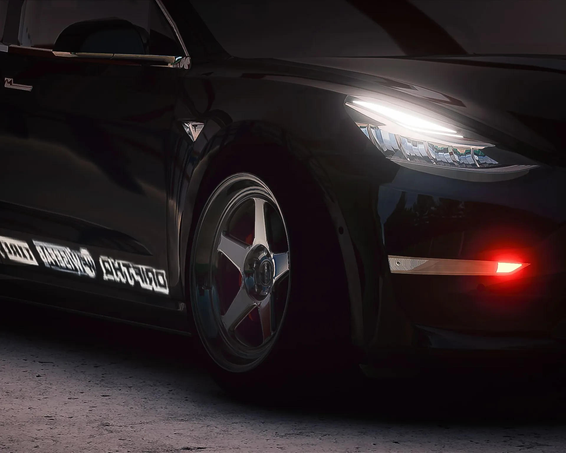 Tesla Model 3 Drift Car Pack Car Pack For Assetto Corsa