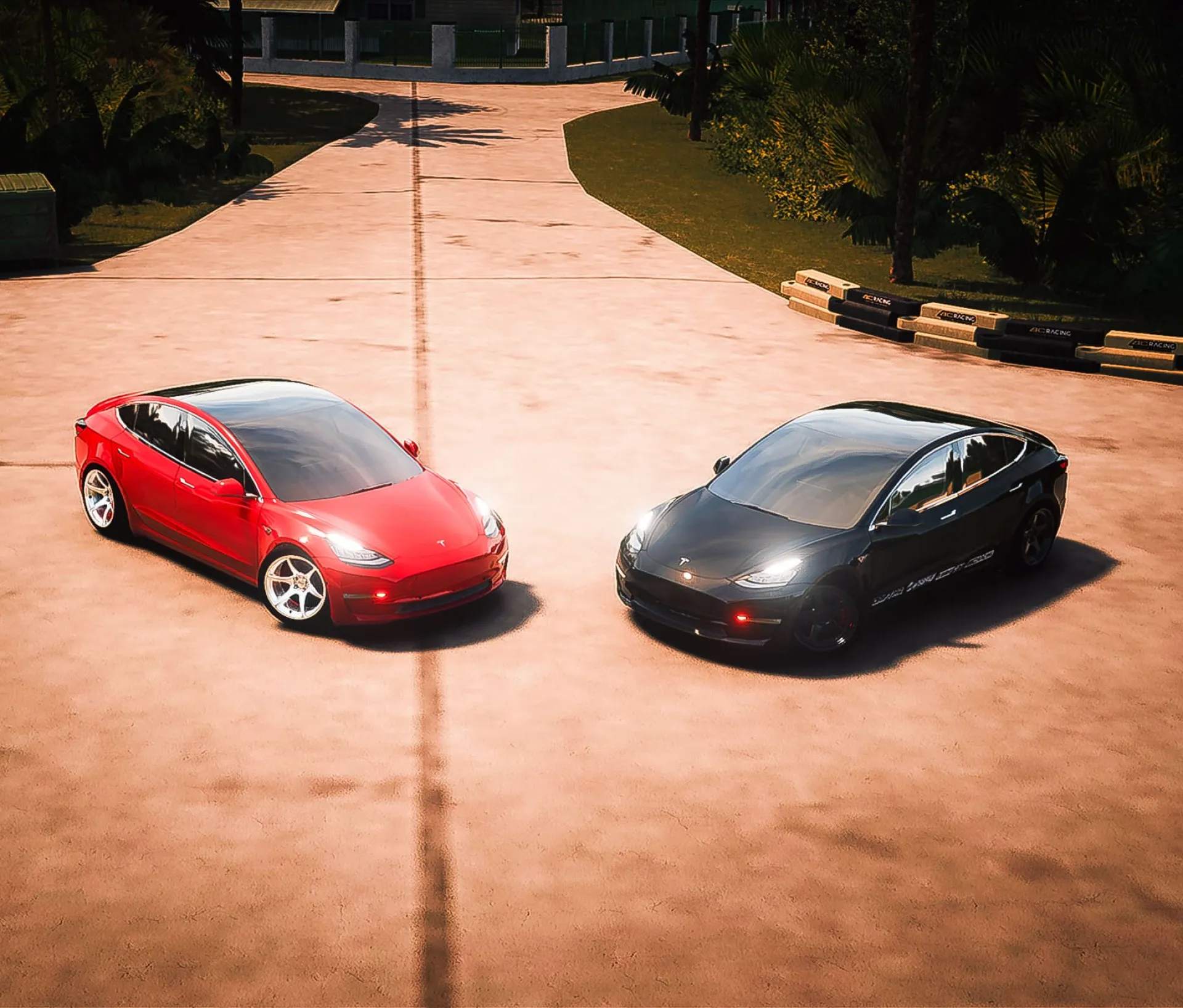 Tesla Model 3 Drift Car Pack by DR.DRIFT18 - Car Pack