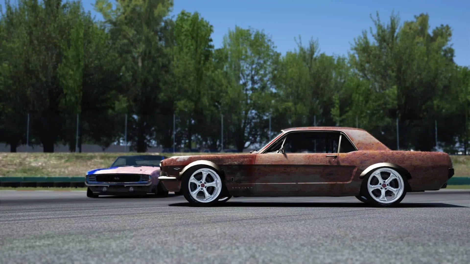 Wild Stallions Muscle Car Pack Car Pack For Assetto Corsa
