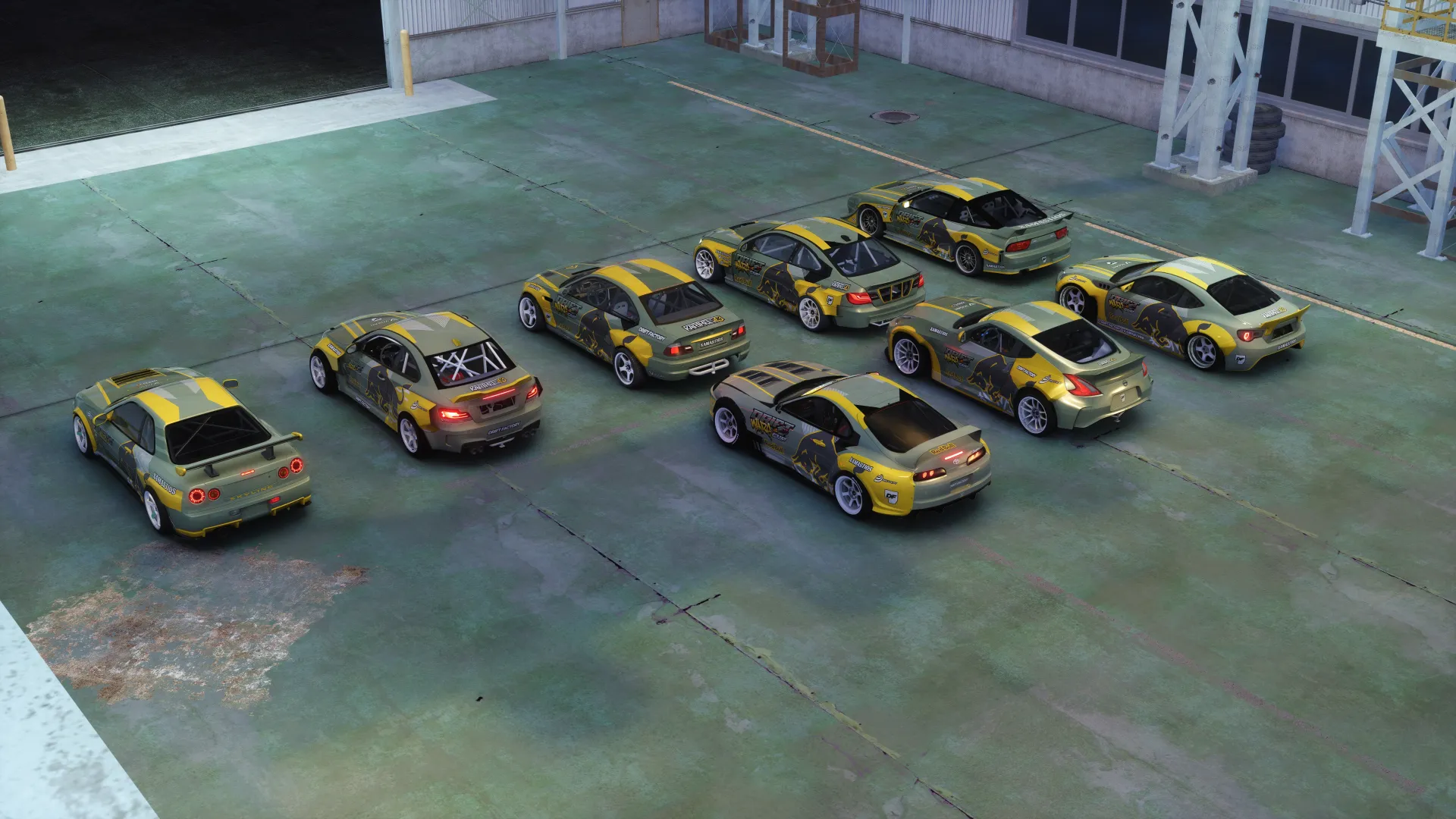 XDC25 Carpack DWV Edition Car Pack For Assetto Corsa