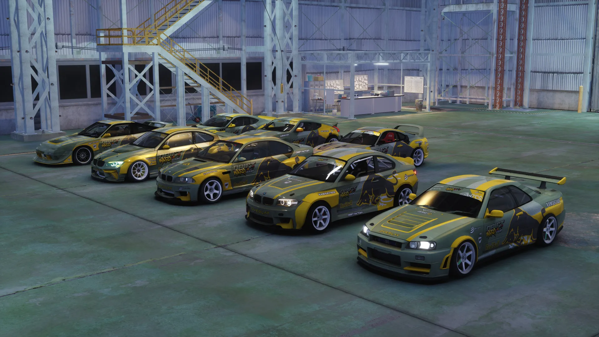 XDC25 Carpack DWV Edition by Drift Wars Virtual - Car Pack