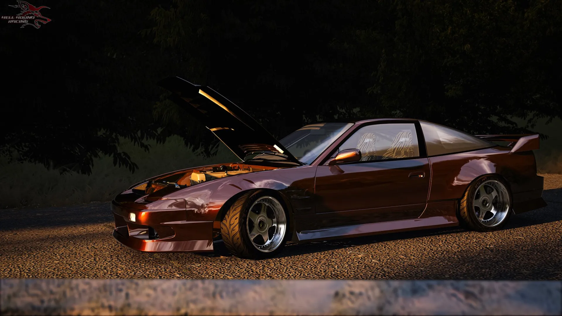 1996 Nissan 180sx HHRC Car For Assetto Corsa