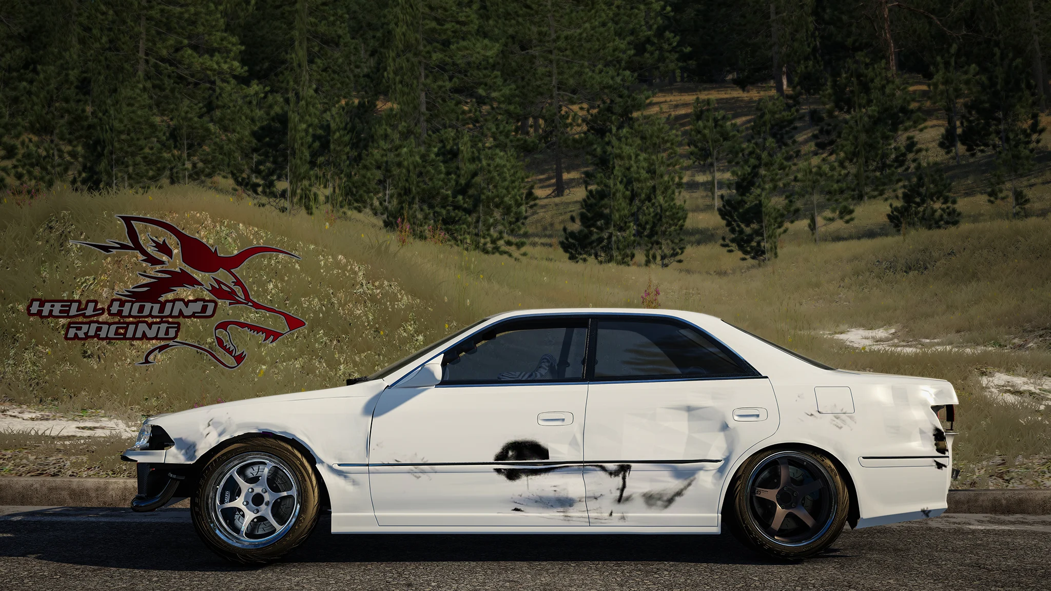 1997 Toyota Chaser JZX100 Missile HHRC Car For Assetto Corsa