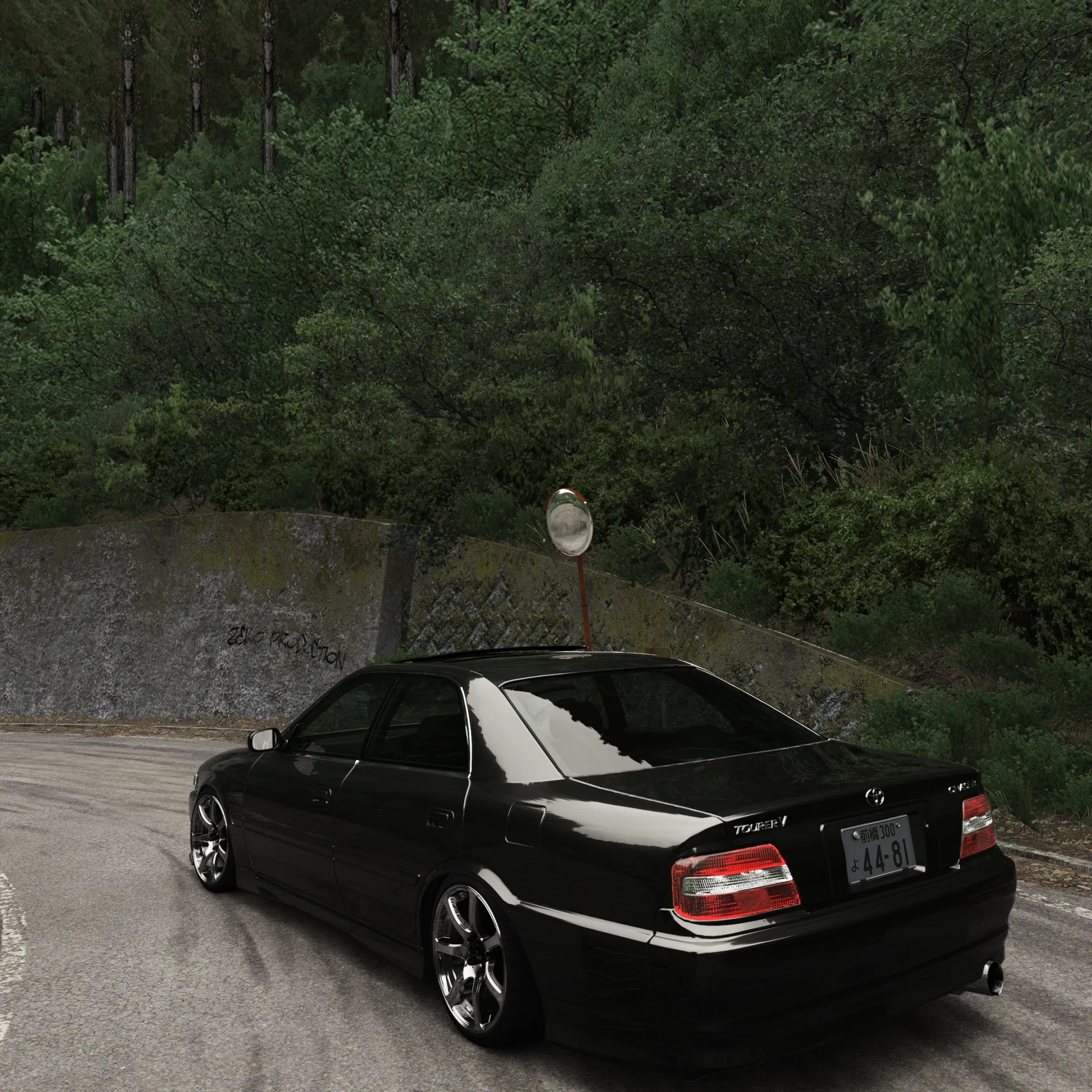 Baker Workshop Toyota Chaser JZX100 Car For Assetto Corsa