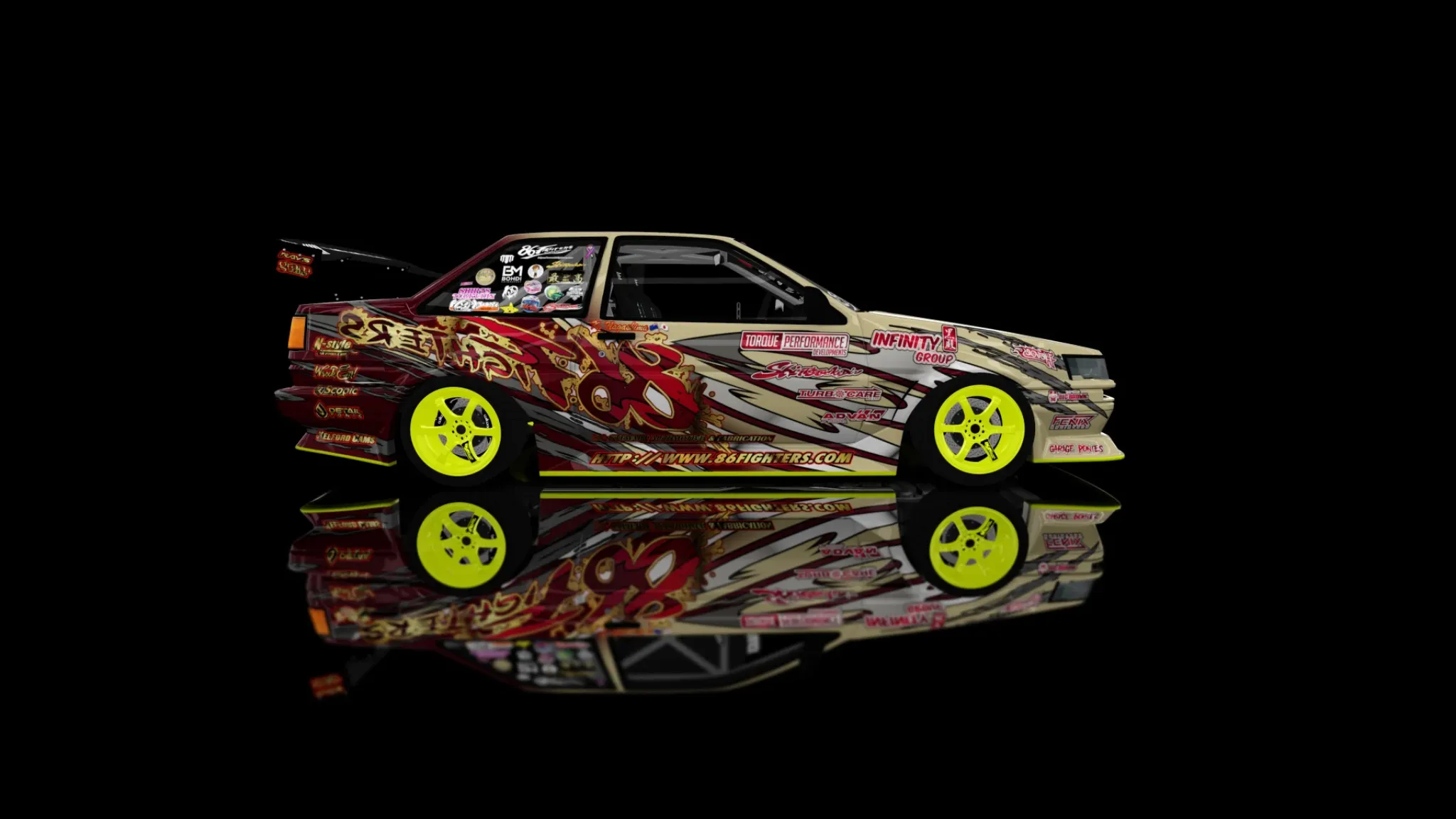 D1NZ Pro Keisuke Nagashima AE86 by Bohdi Motorsport - Car
