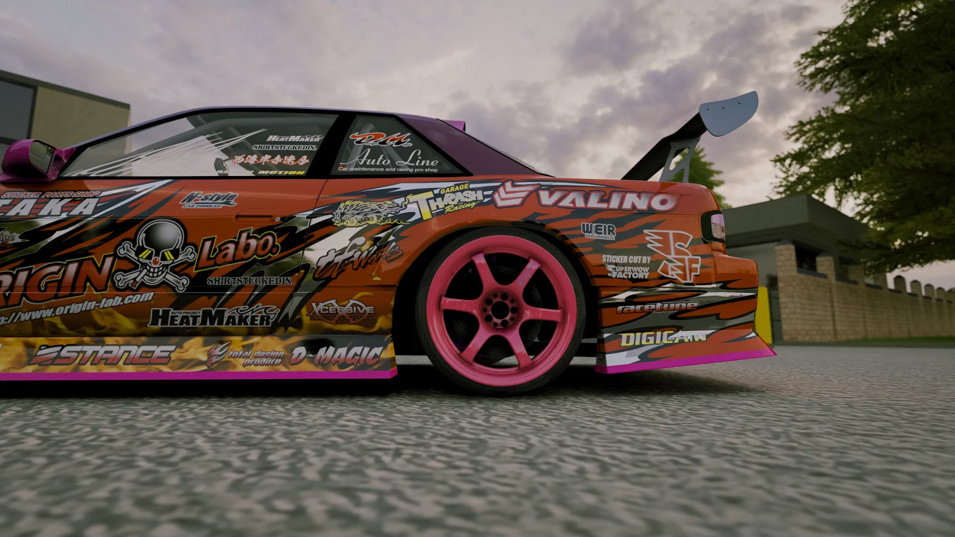 Julian Jacobs Animal Style Silvia Car For Assetto Corsa