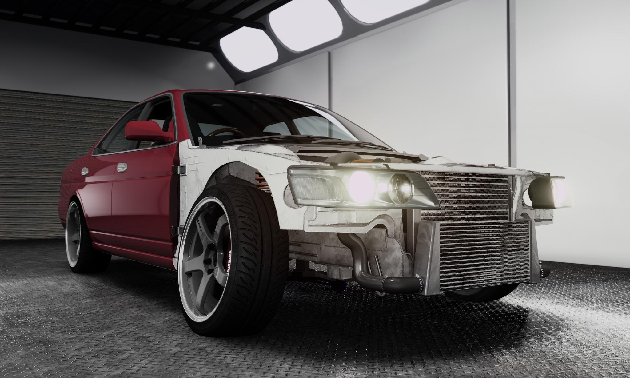 SD061 Nissan Laurel C35 Kazama Street Car For Assetto Corsa