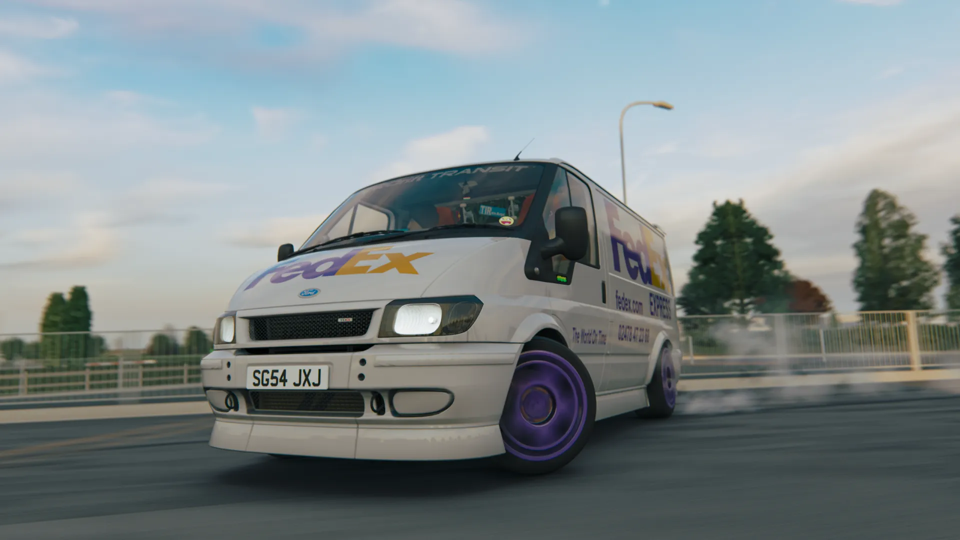 TIResArpi Ford Transit Drift Van Car For Assetto Corsa