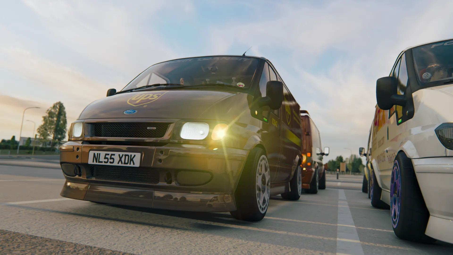 TIResArpi Ford Transit Drift Van Car For Assetto Corsa