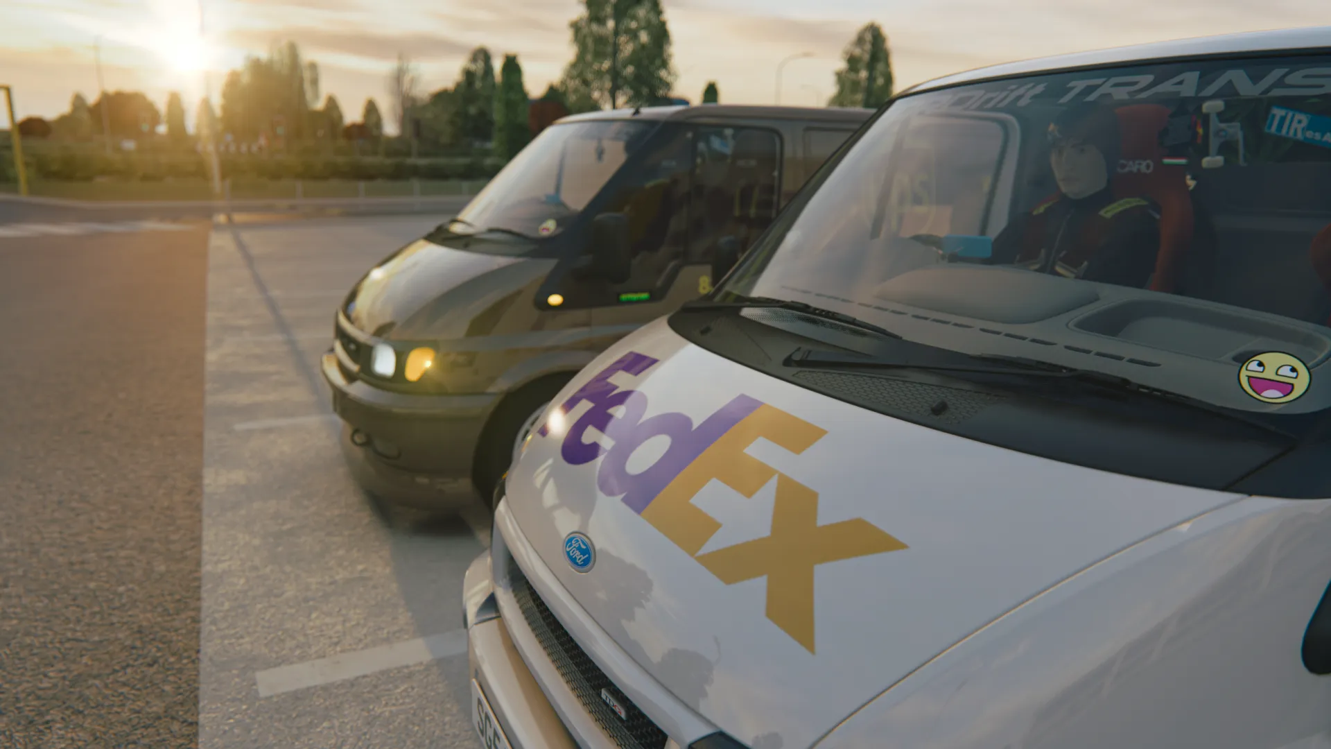 TIResArpi Ford Transit Drift Van Car For Assetto Corsa