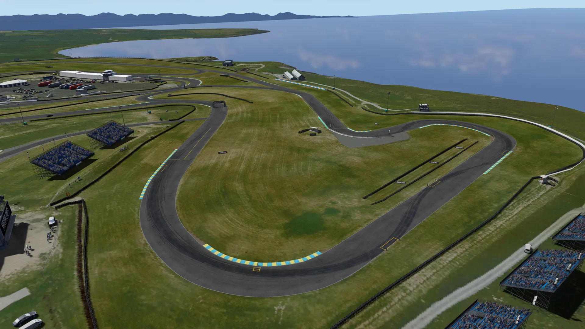 Anglesey Circuit VDC Layout A by Virtual Drift Champs - Track