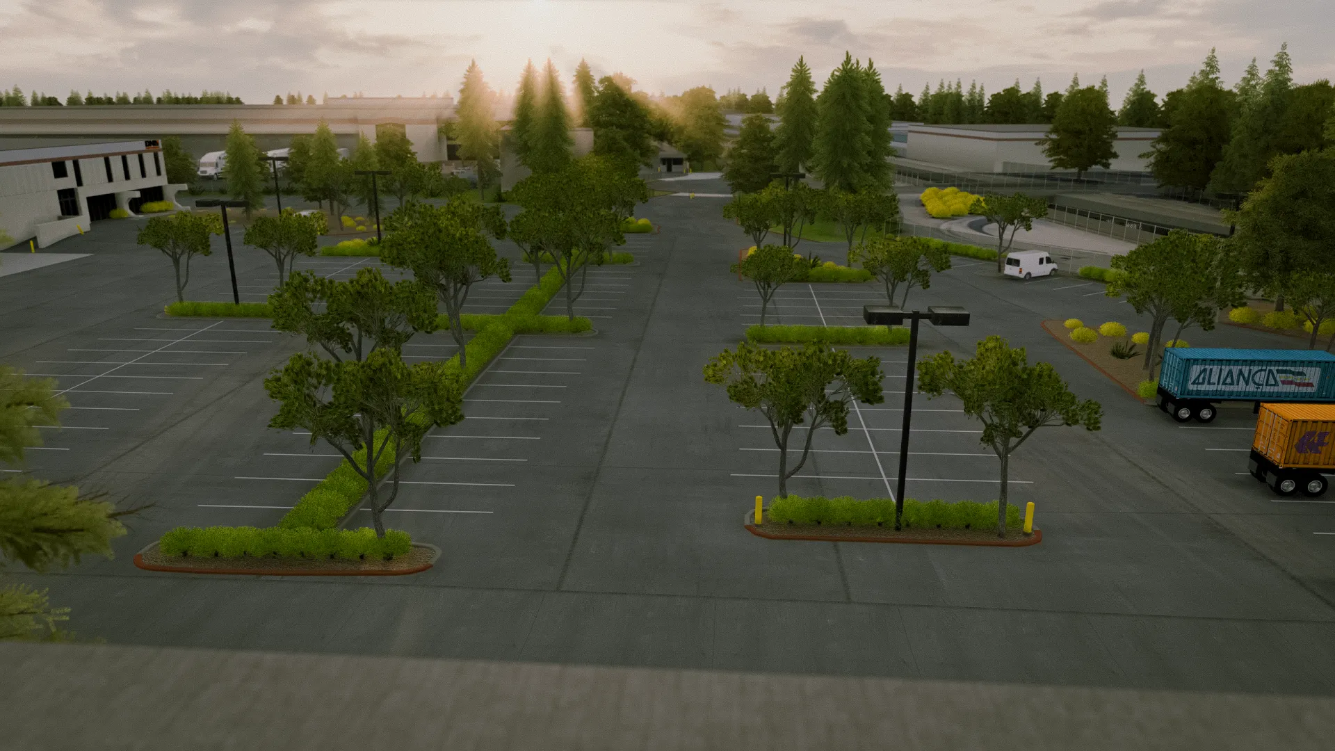 Animal Style Sharking Lot Track For Assetto Corsa