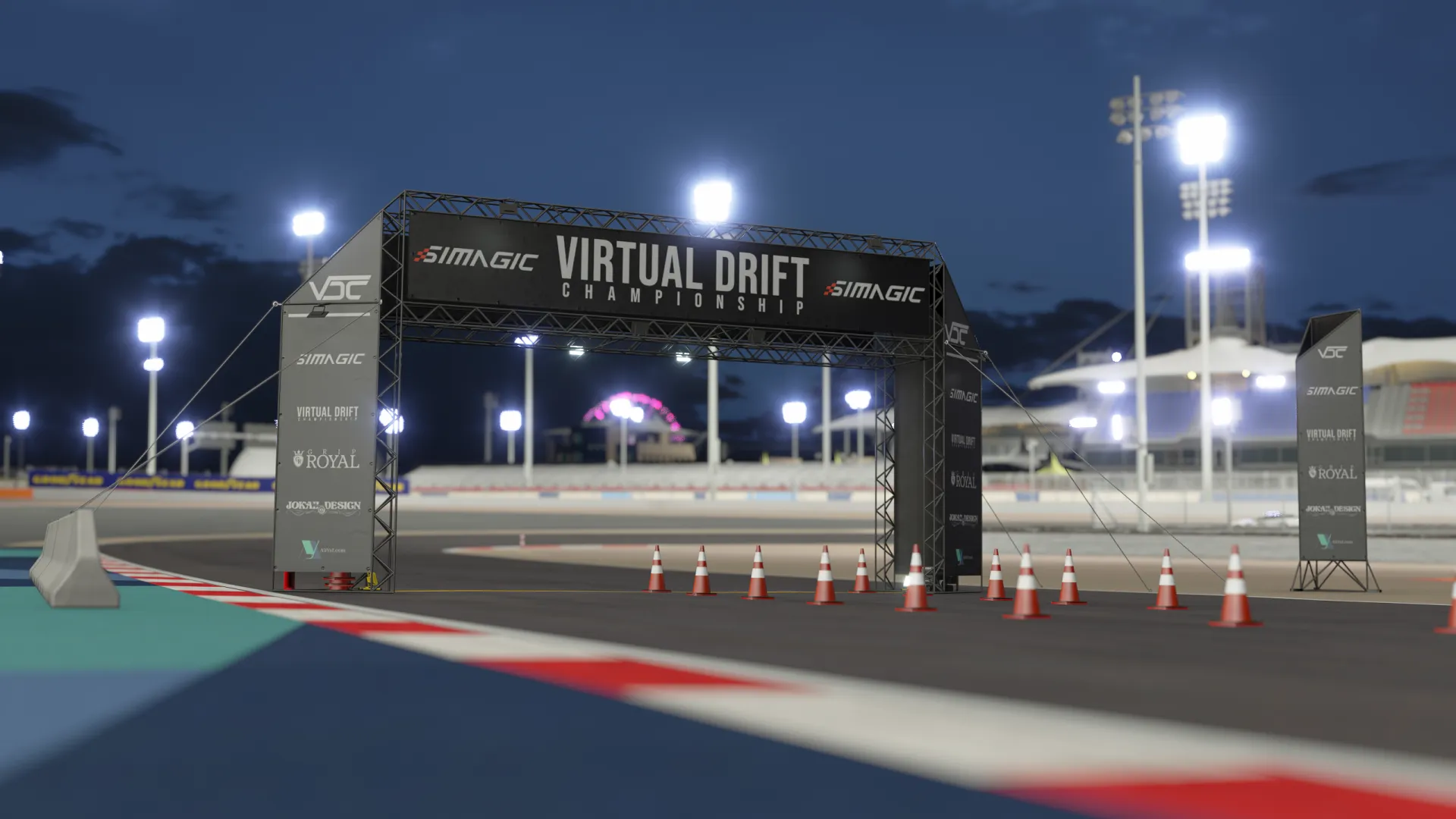 Bahrain International Circuit – VDC Layout A by Virtual Drift Champs - Track
