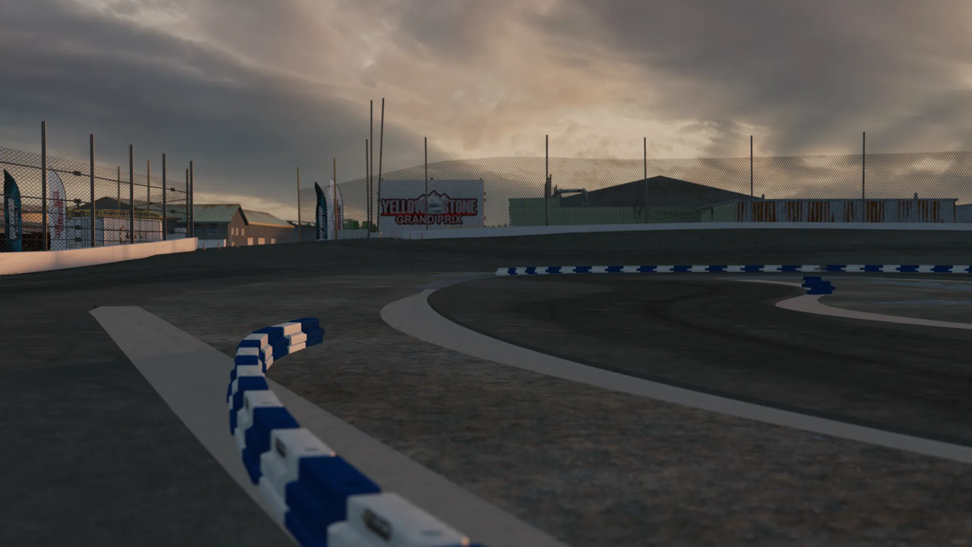 Blue Valor Motorplex Track For Assetto Corsa