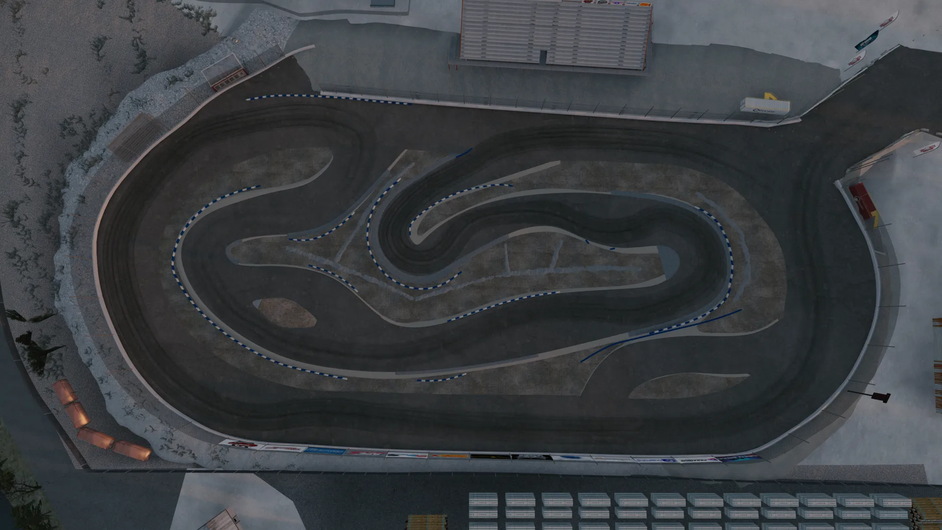 Blue Valor Motorplex Track For Assetto Corsa