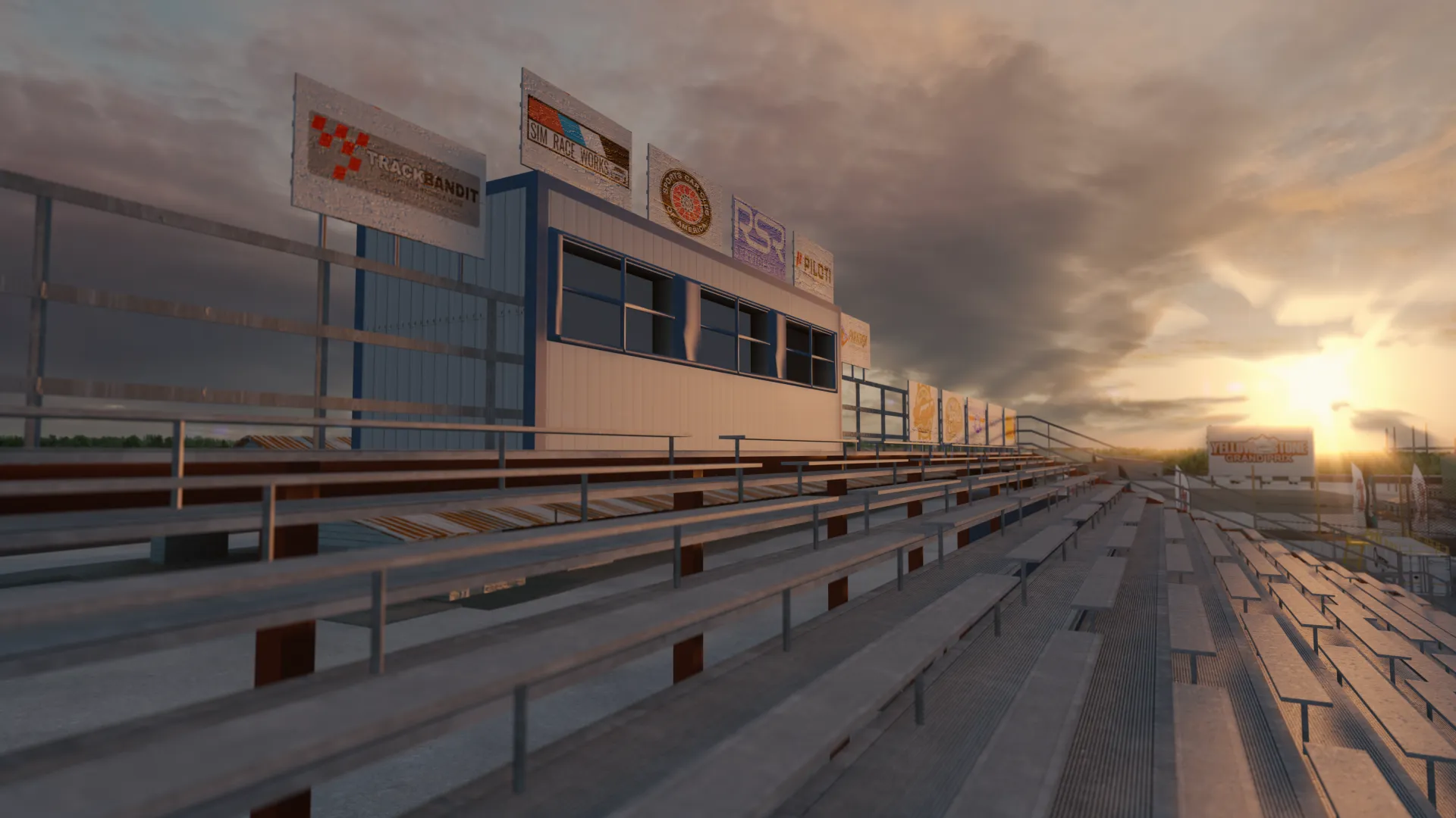 Blue Valor Motorplex Track For Assetto Corsa