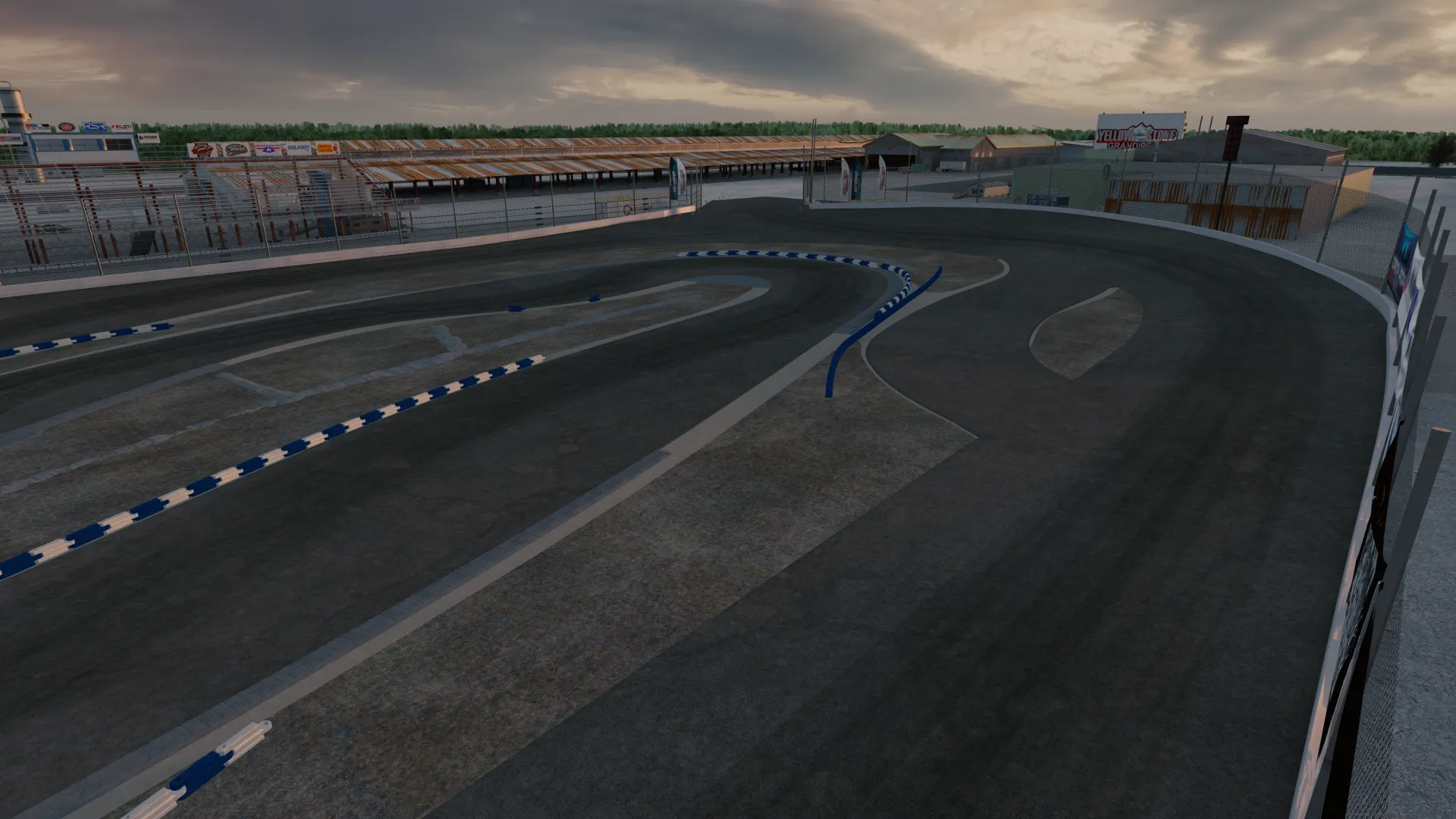 Blue Valor Motorplex Track For Assetto Corsa