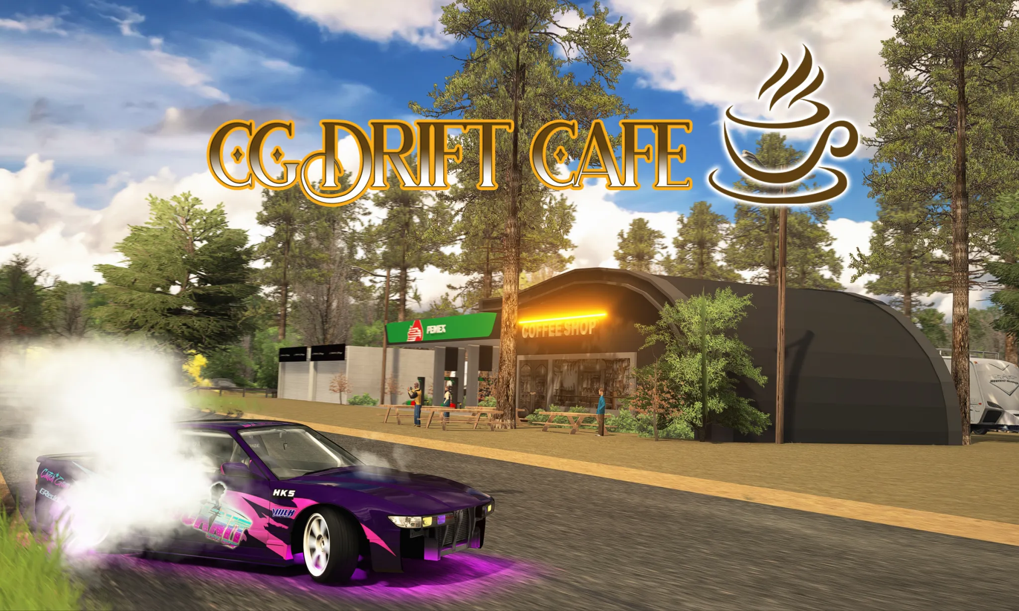 CG Drift Cafe by clutch gang - Track