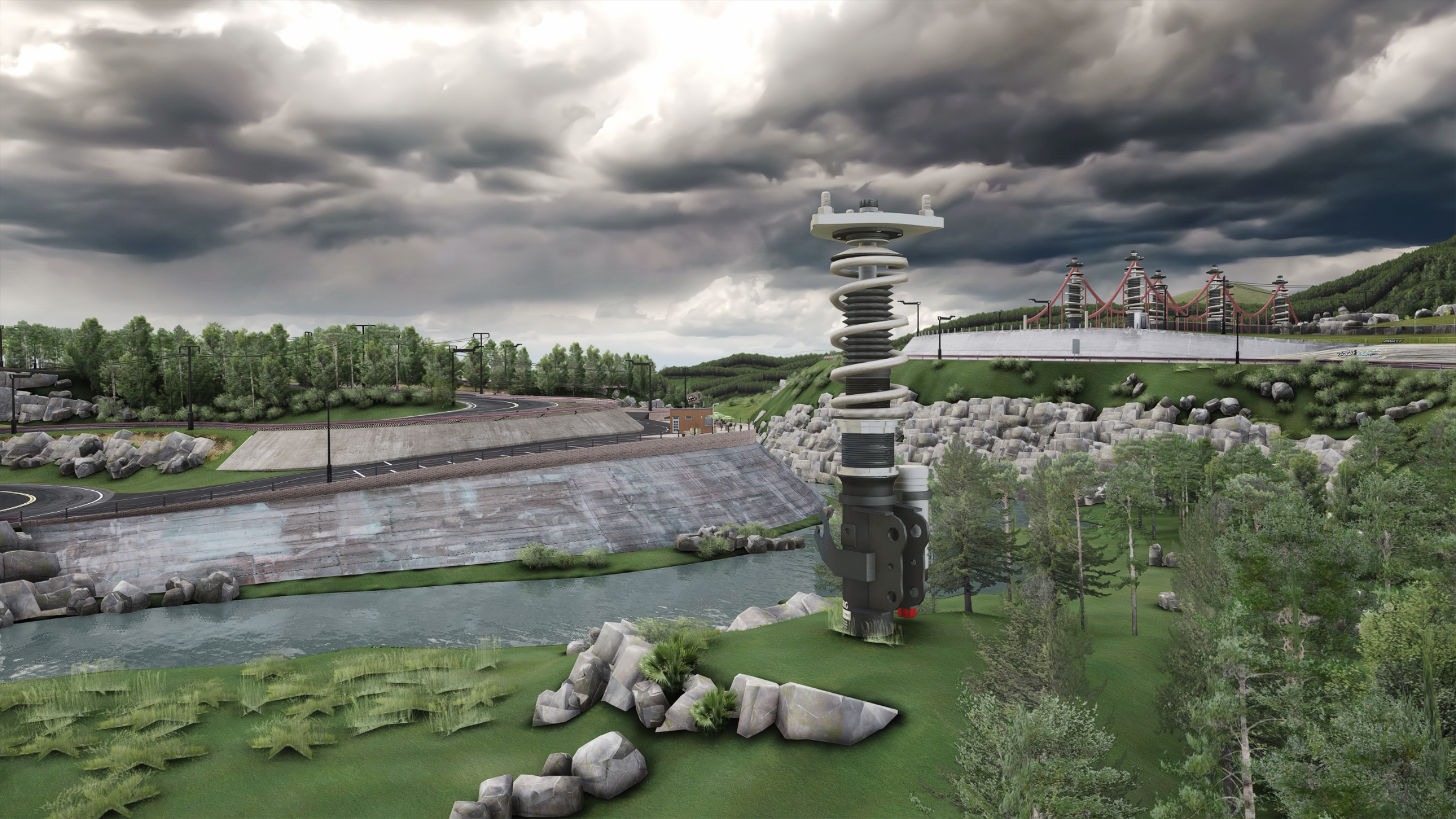 Compression Canyon  Track For Assetto Corsa