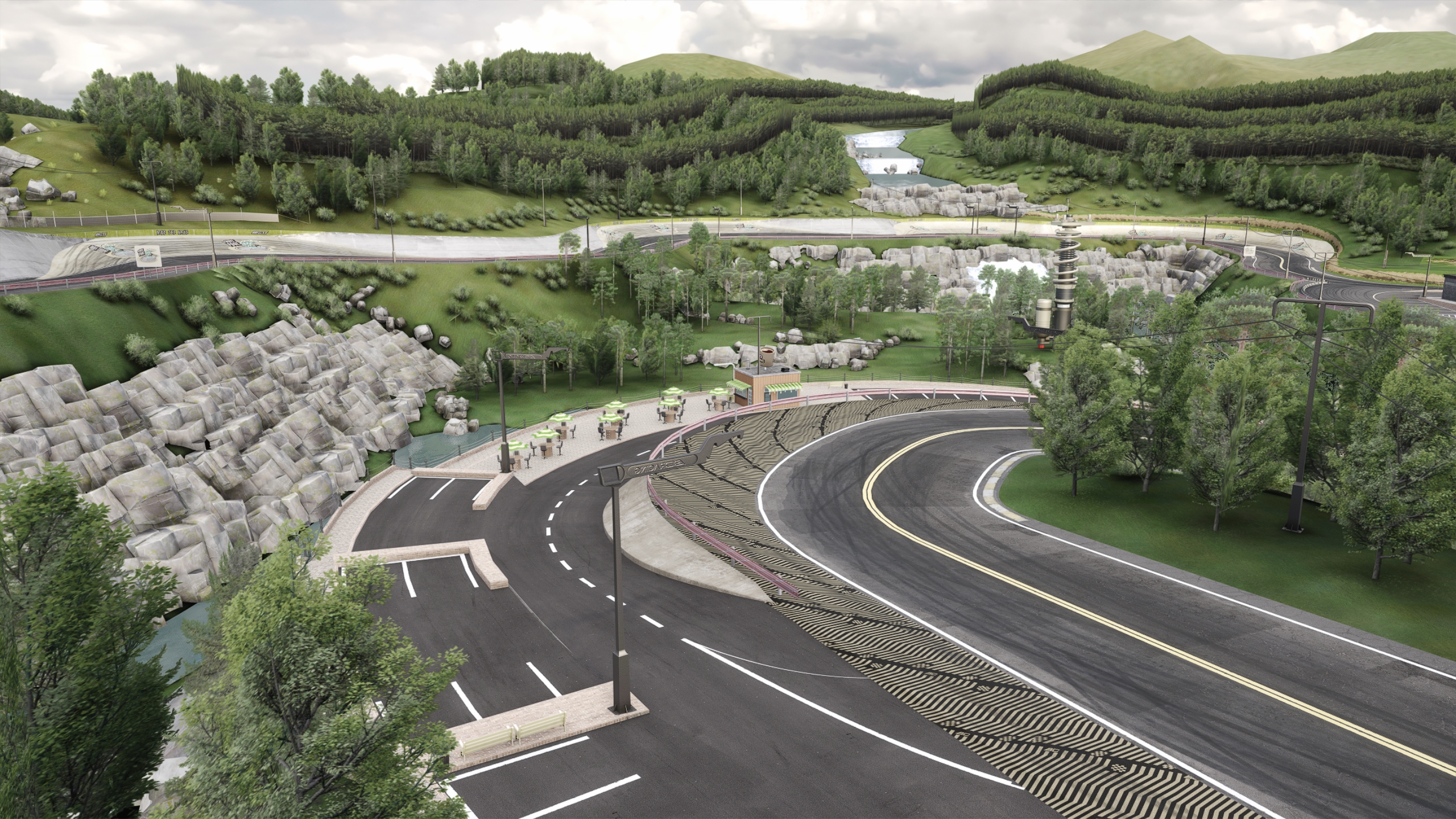 Compression Canyon  Track For Assetto Corsa