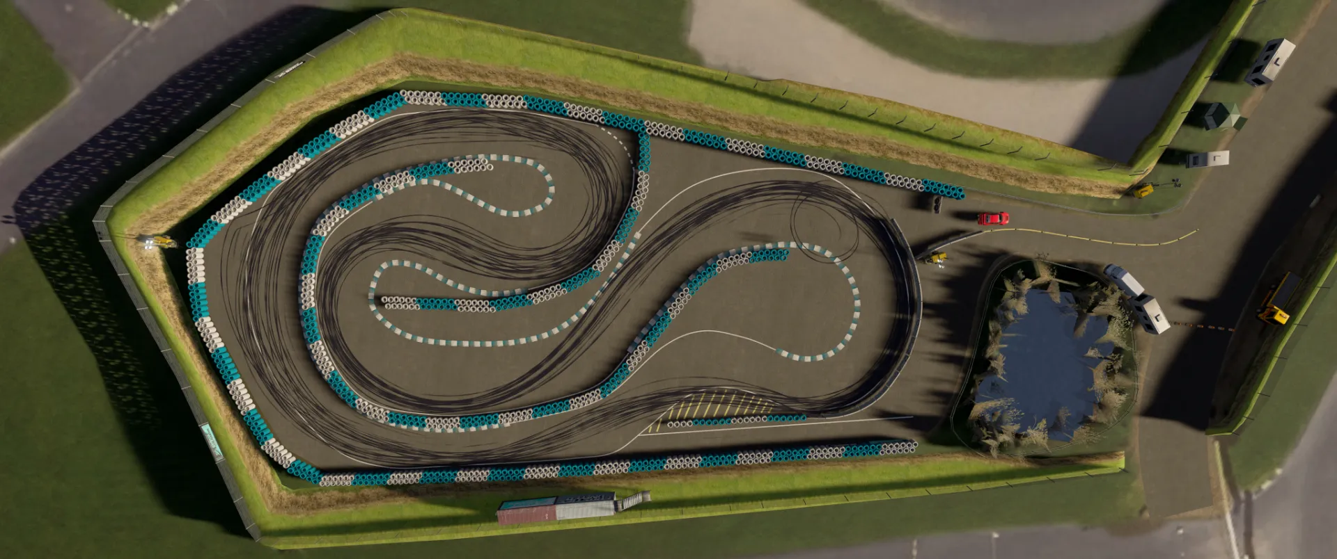 Drift Games Sportsland Track For Assetto Corsa