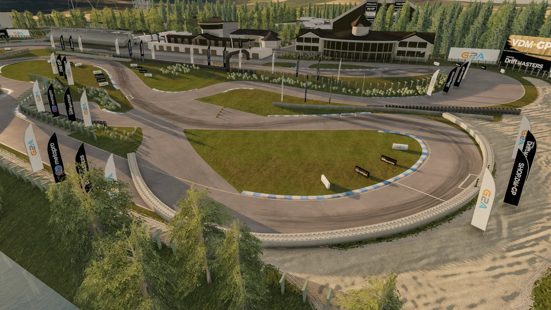Drift Masters Finland Power Park 2025 by Virtual Drift Masters - Track
