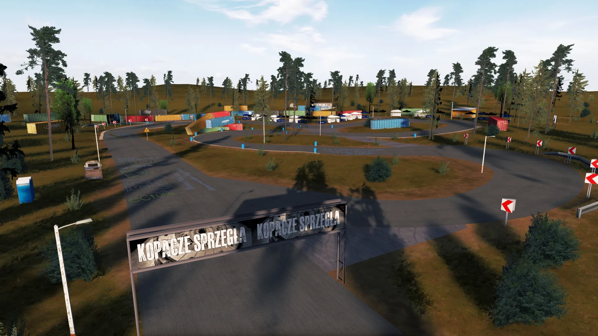 Dzika Driftlandia 2.0 Track For Assetto Corsa