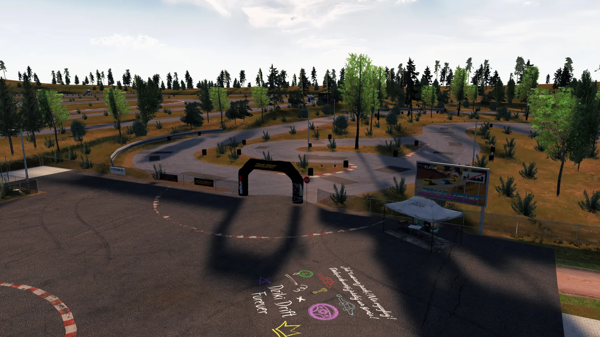 Dzika Driftlandia 2.0 Track For Assetto Corsa