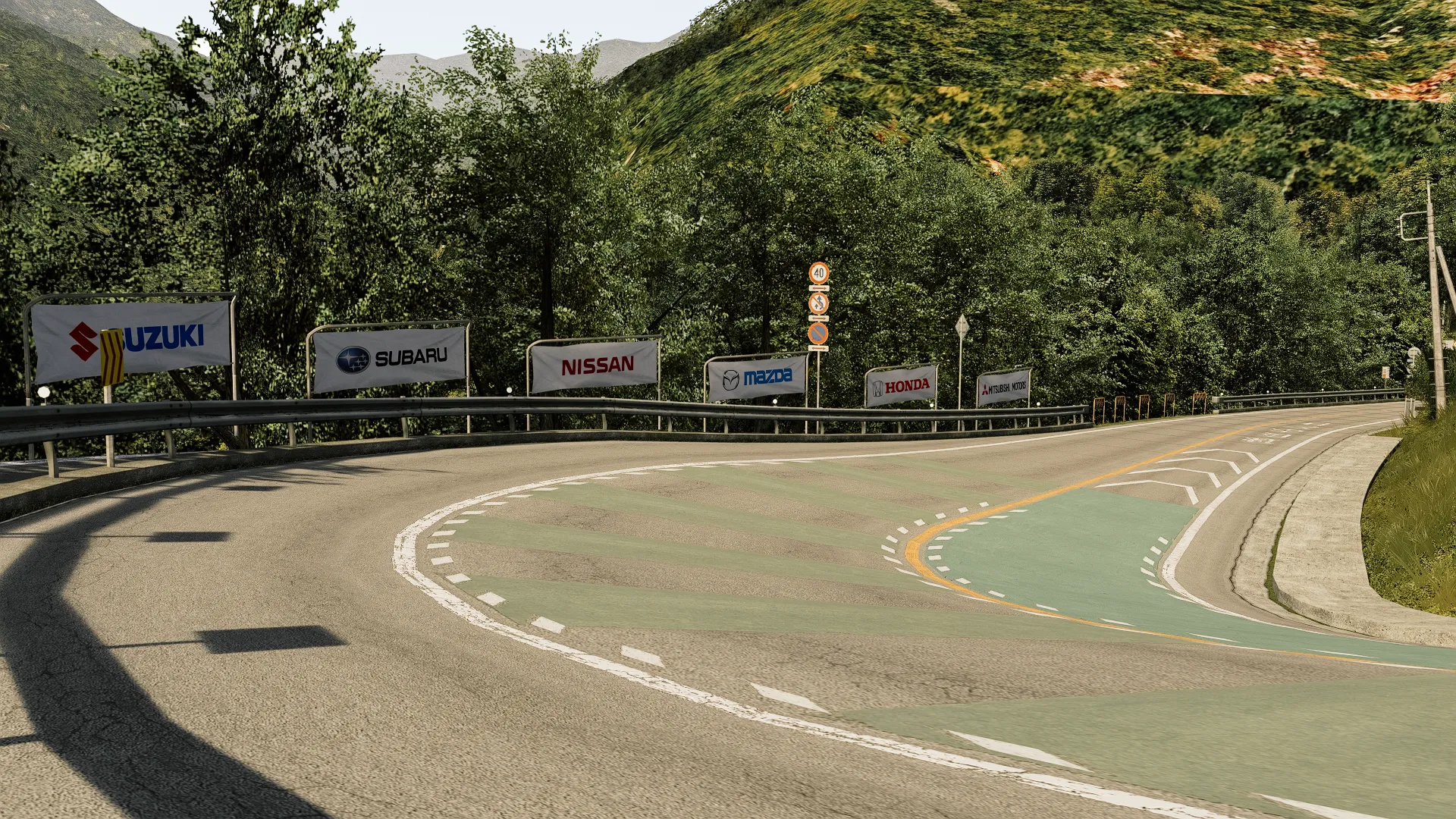 EK Tsubaki Line Track For Assetto Corsa