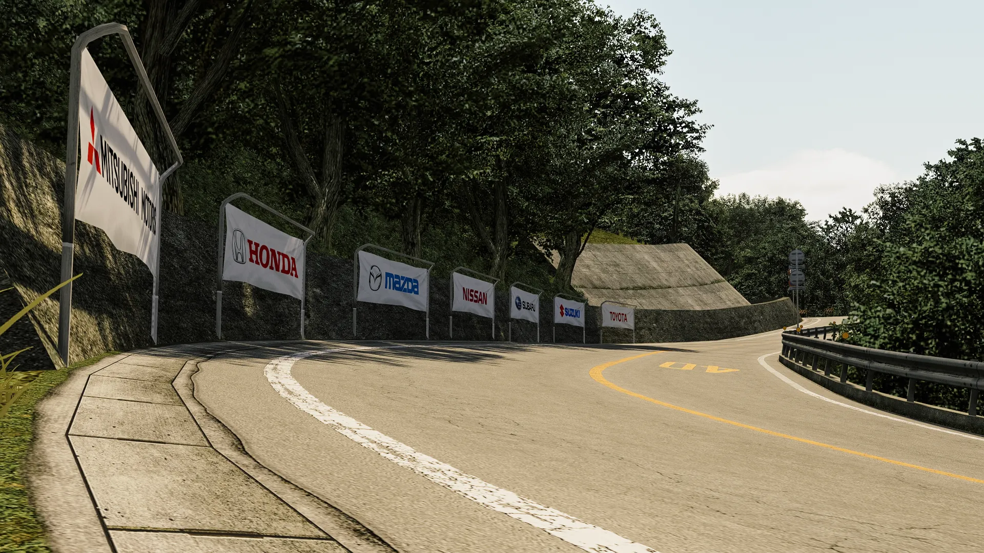 EK Tsubaki Line Track For Assetto Corsa