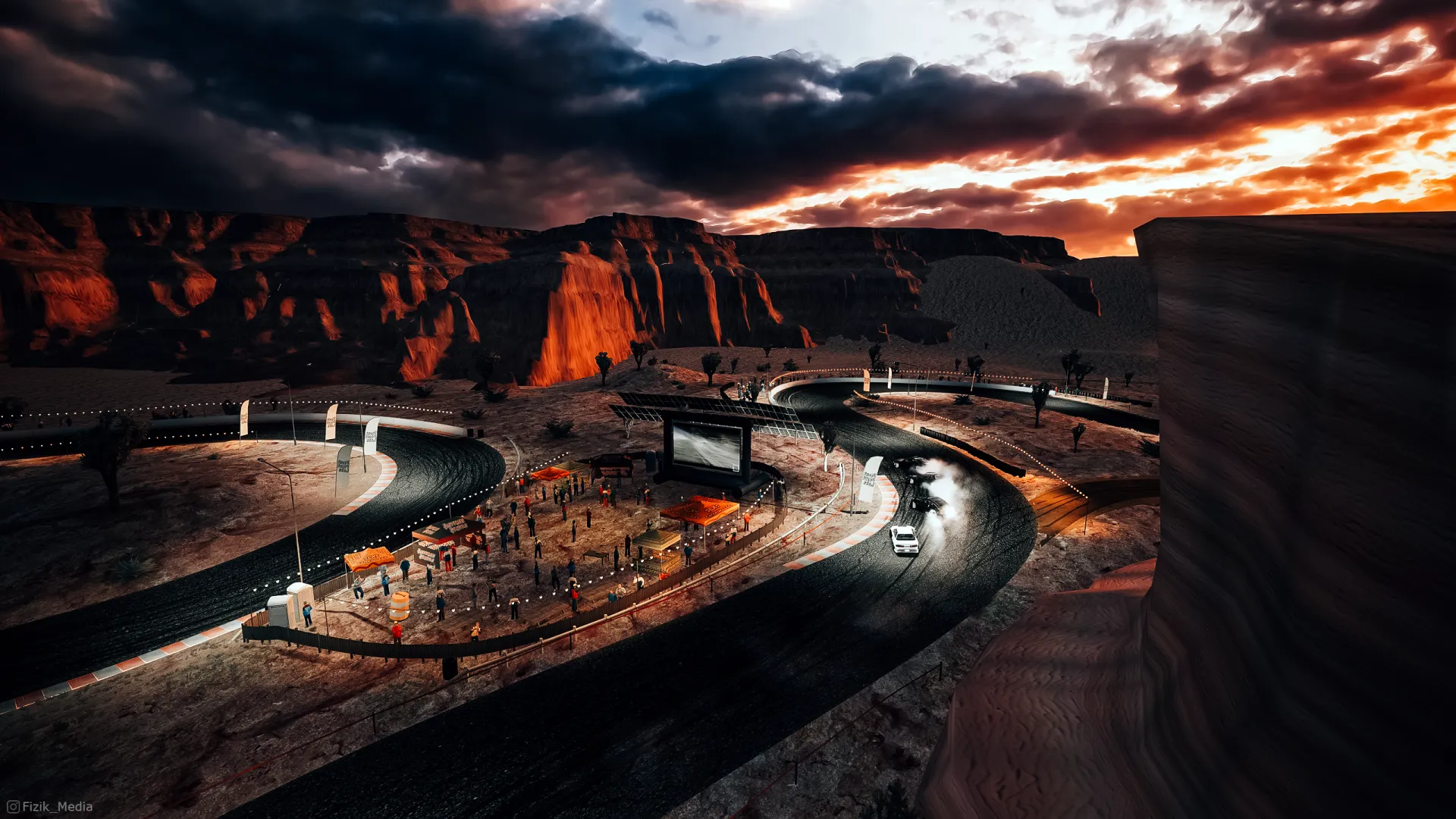 KB3K Elevation Shift Track For Assetto Corsa