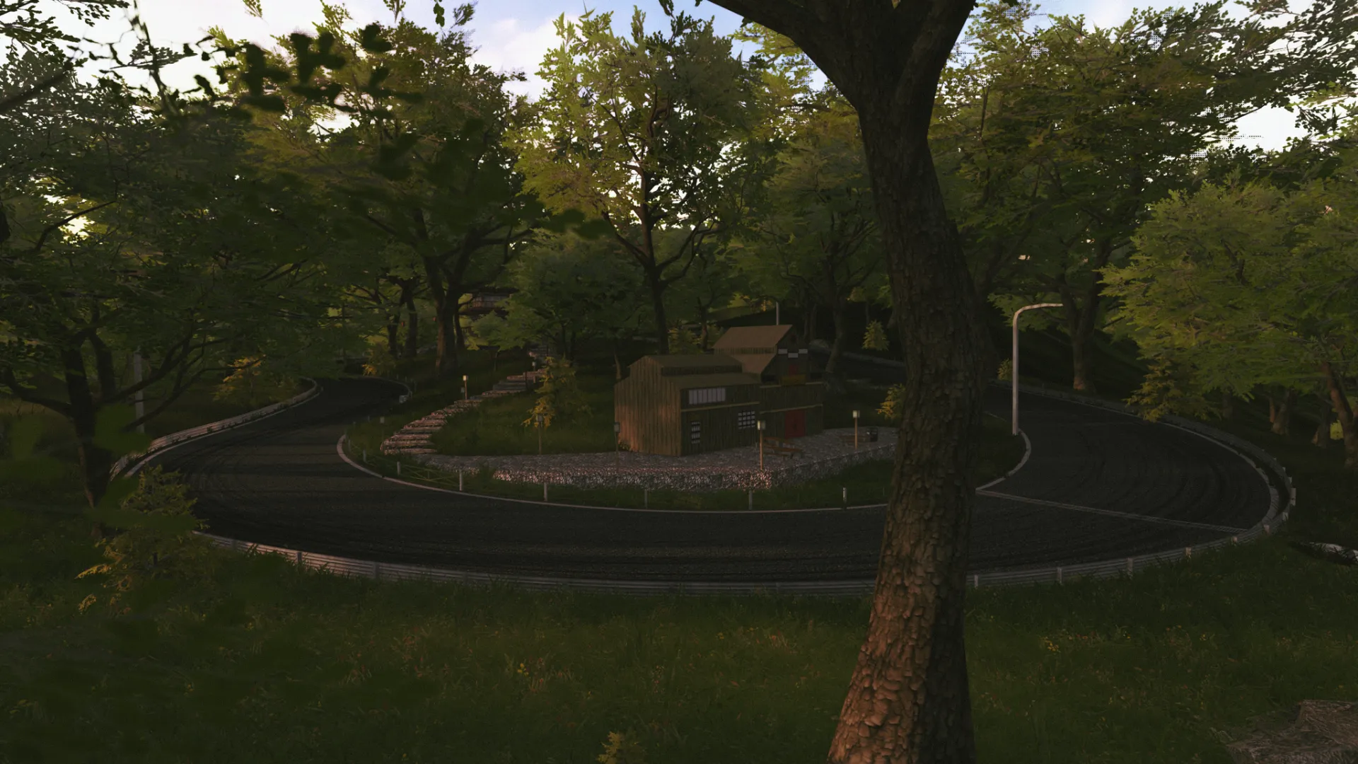 KB3K Silver Spine Track For Assetto Corsa