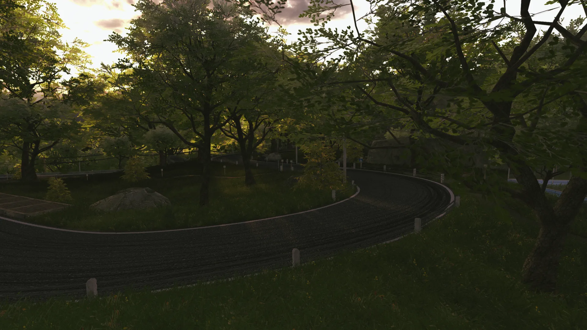 KB3K Silver Spine Track For Assetto Corsa