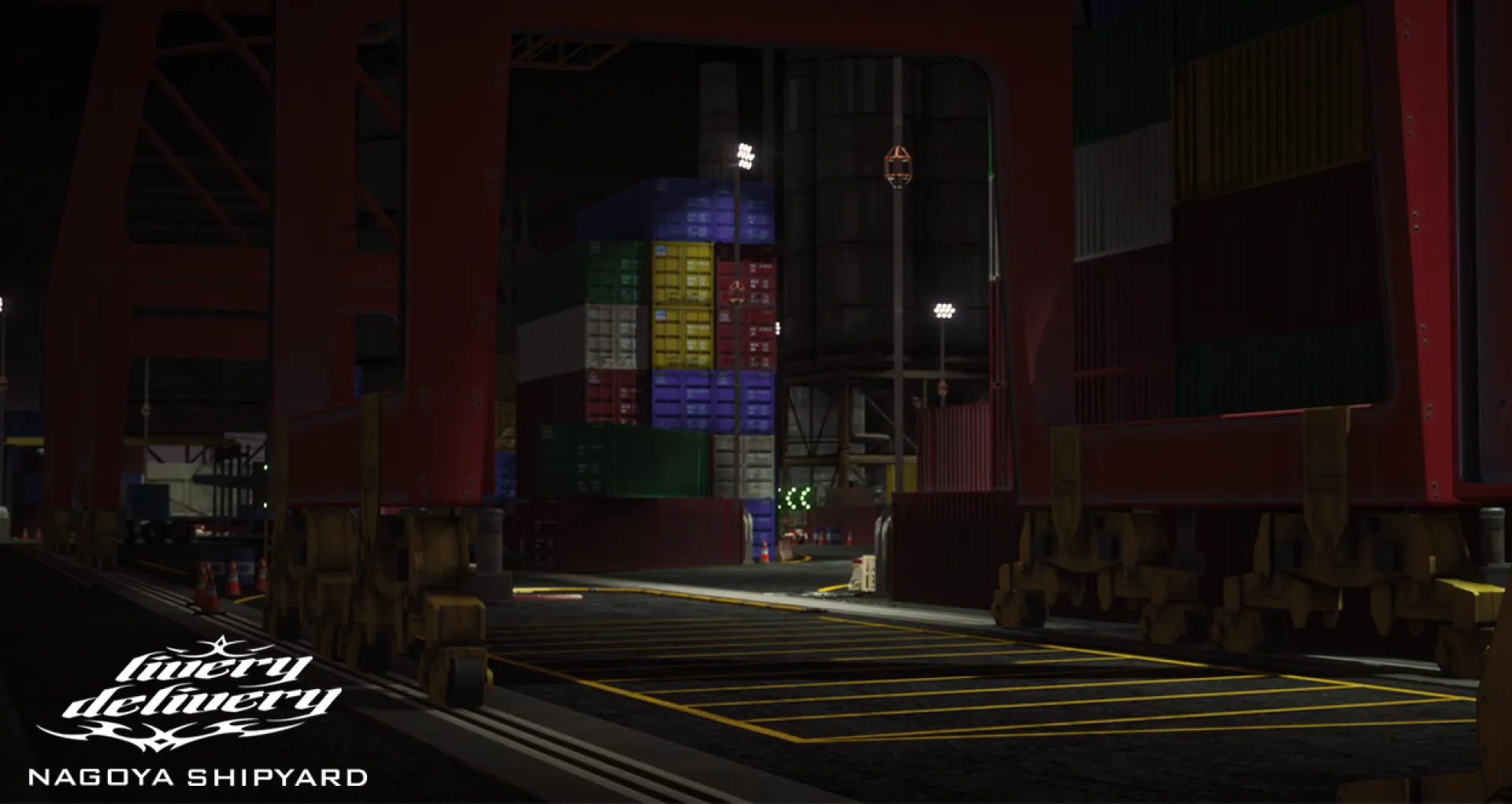 LD Nagoya Shipyard Track For Assetto Corsa