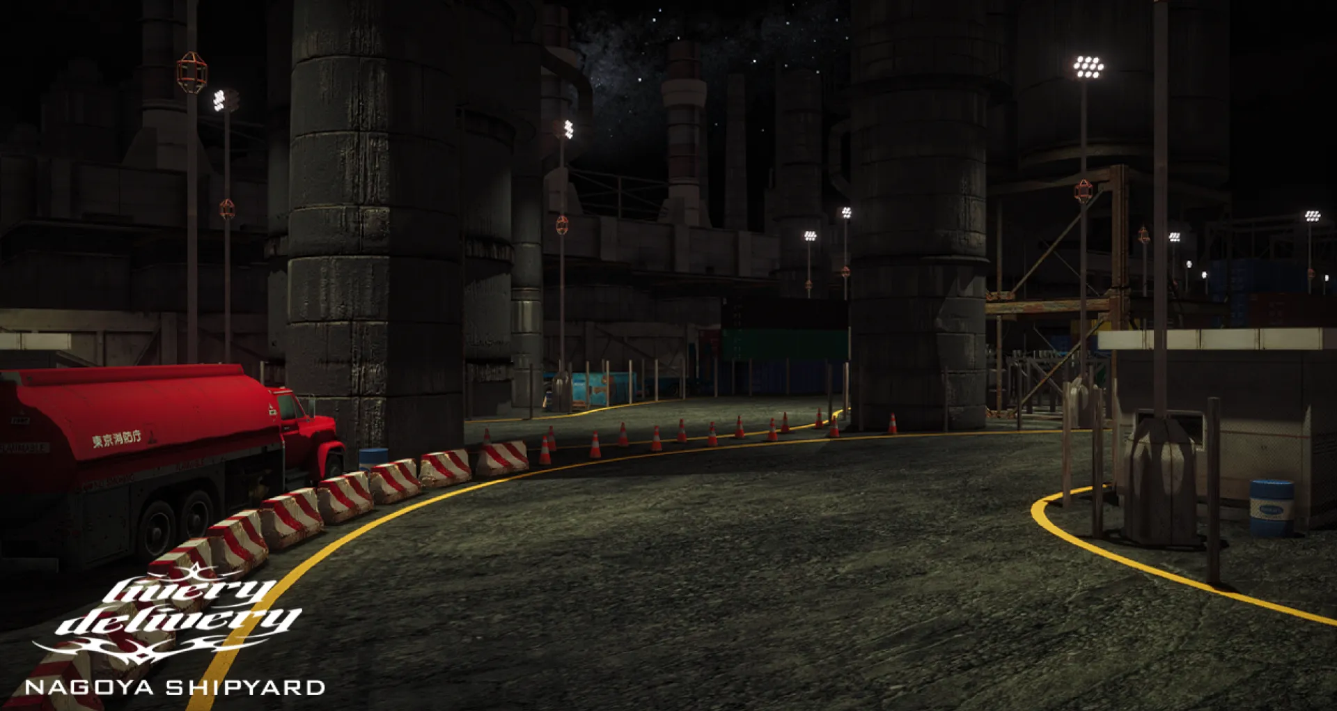 LD Nagoya Shipyard Track For Assetto Corsa