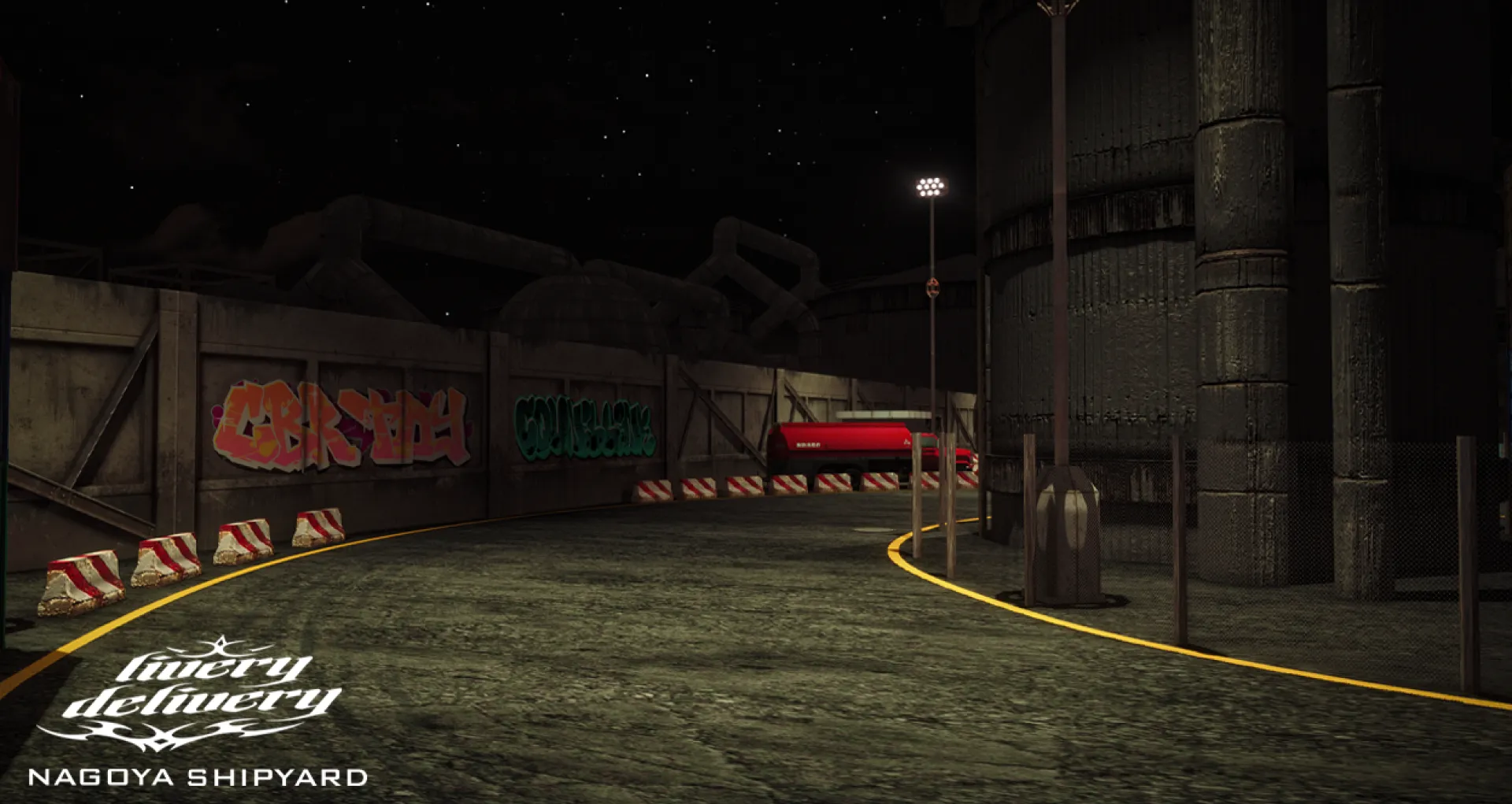 LD Nagoya Shipyard Track For Assetto Corsa