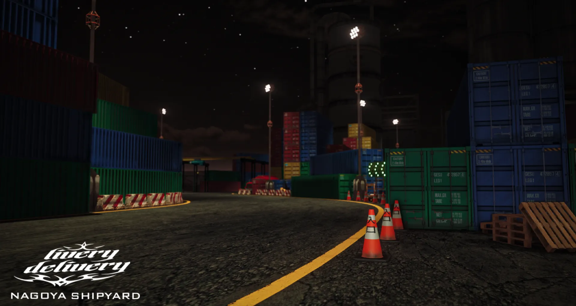 LD Nagoya Shipyard Track For Assetto Corsa