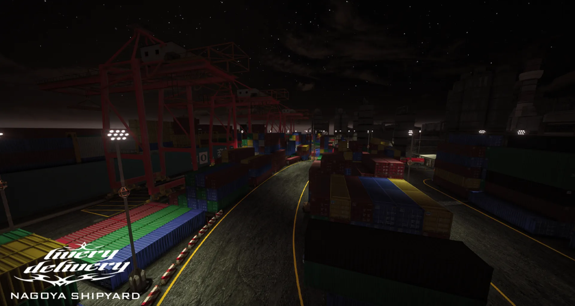 LD Nagoya Shipyard Track For Assetto Corsa