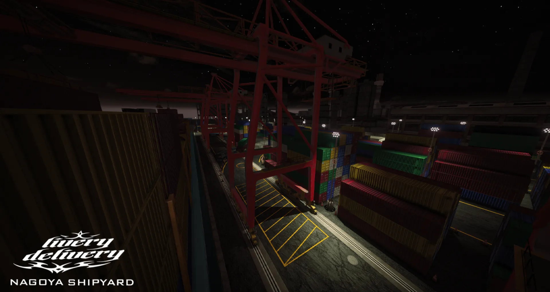 LD Nagoya Shipyard Track For Assetto Corsa