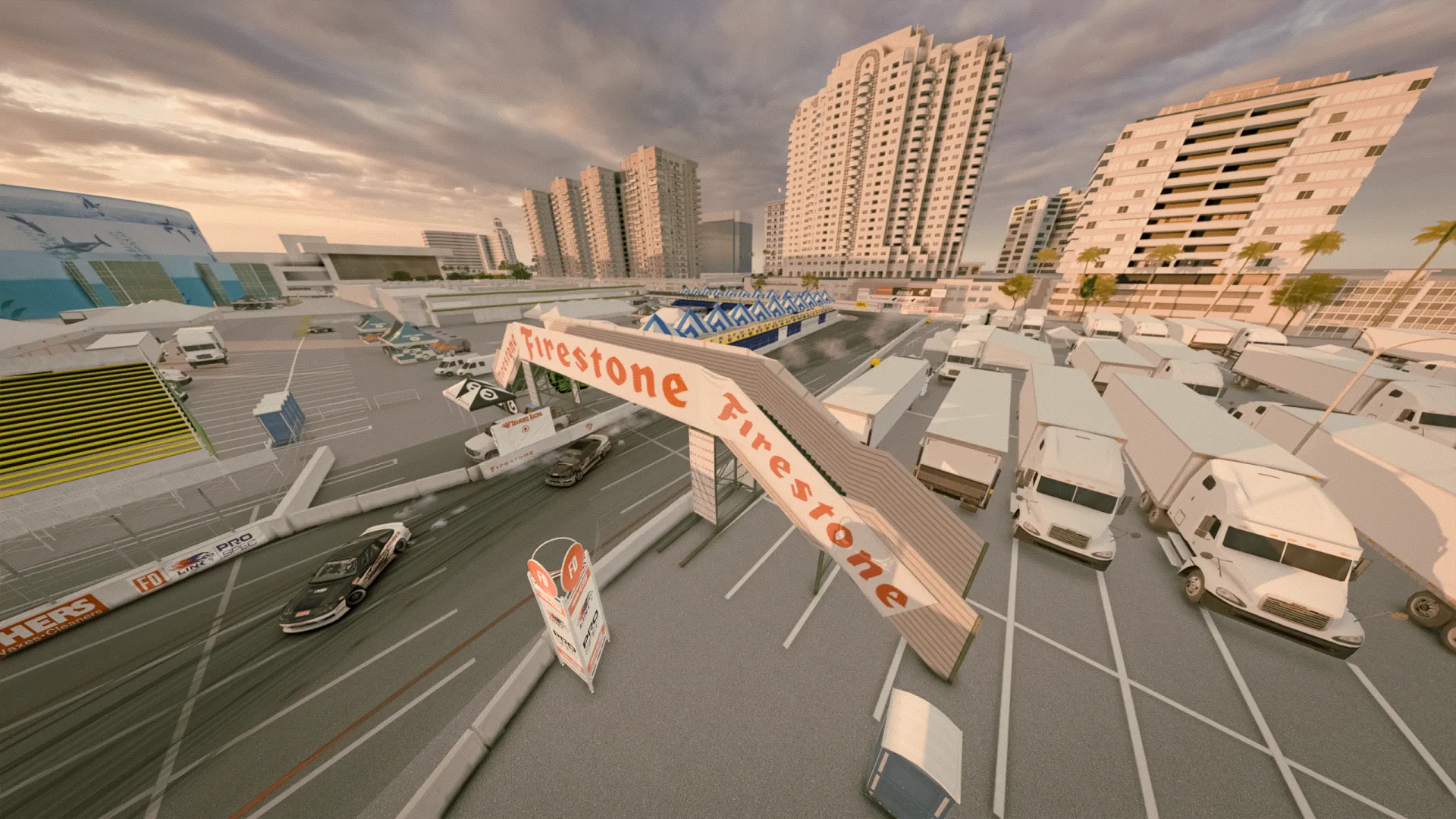 Long Beach Round 1 Track For Assetto Corsa