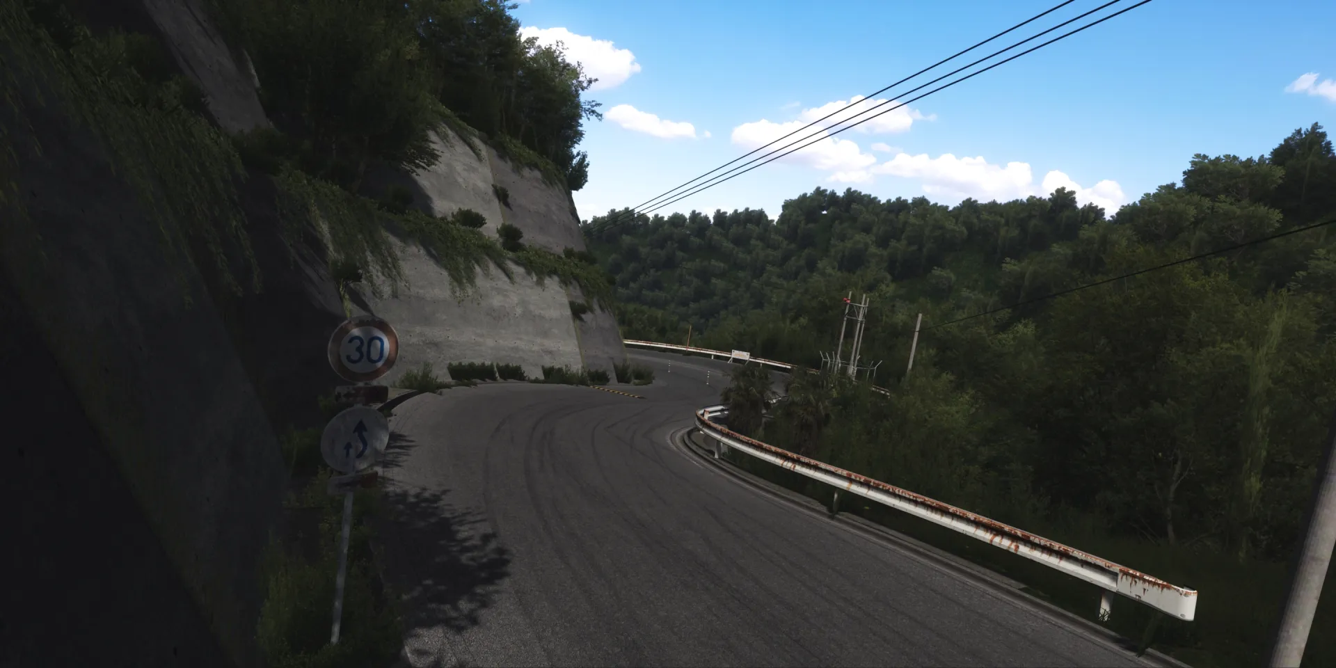 Minato Benoki Dam Track For Assetto Corsa