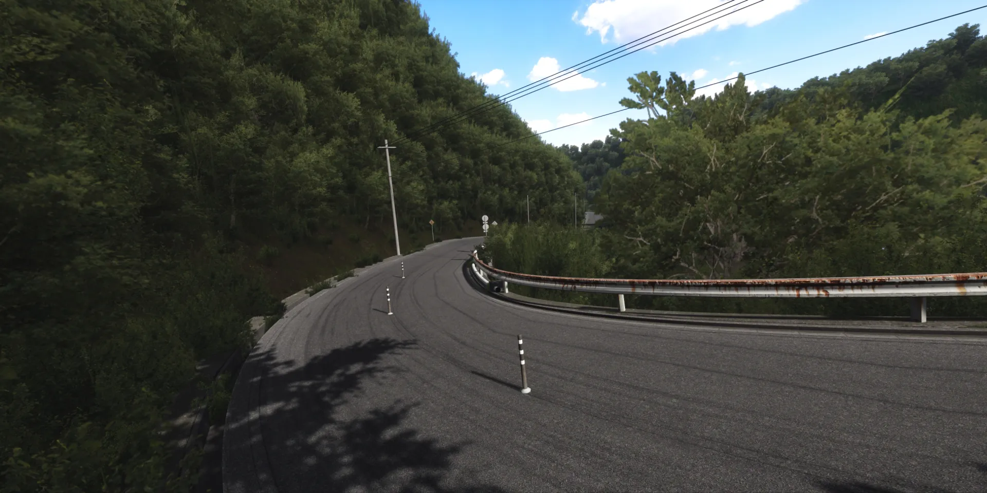 Minato Benoki Dam Track For Assetto Corsa
